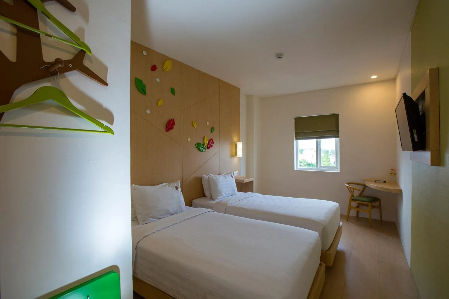 Bedroom, Bed in Ascent Hotel & Cafe Malang