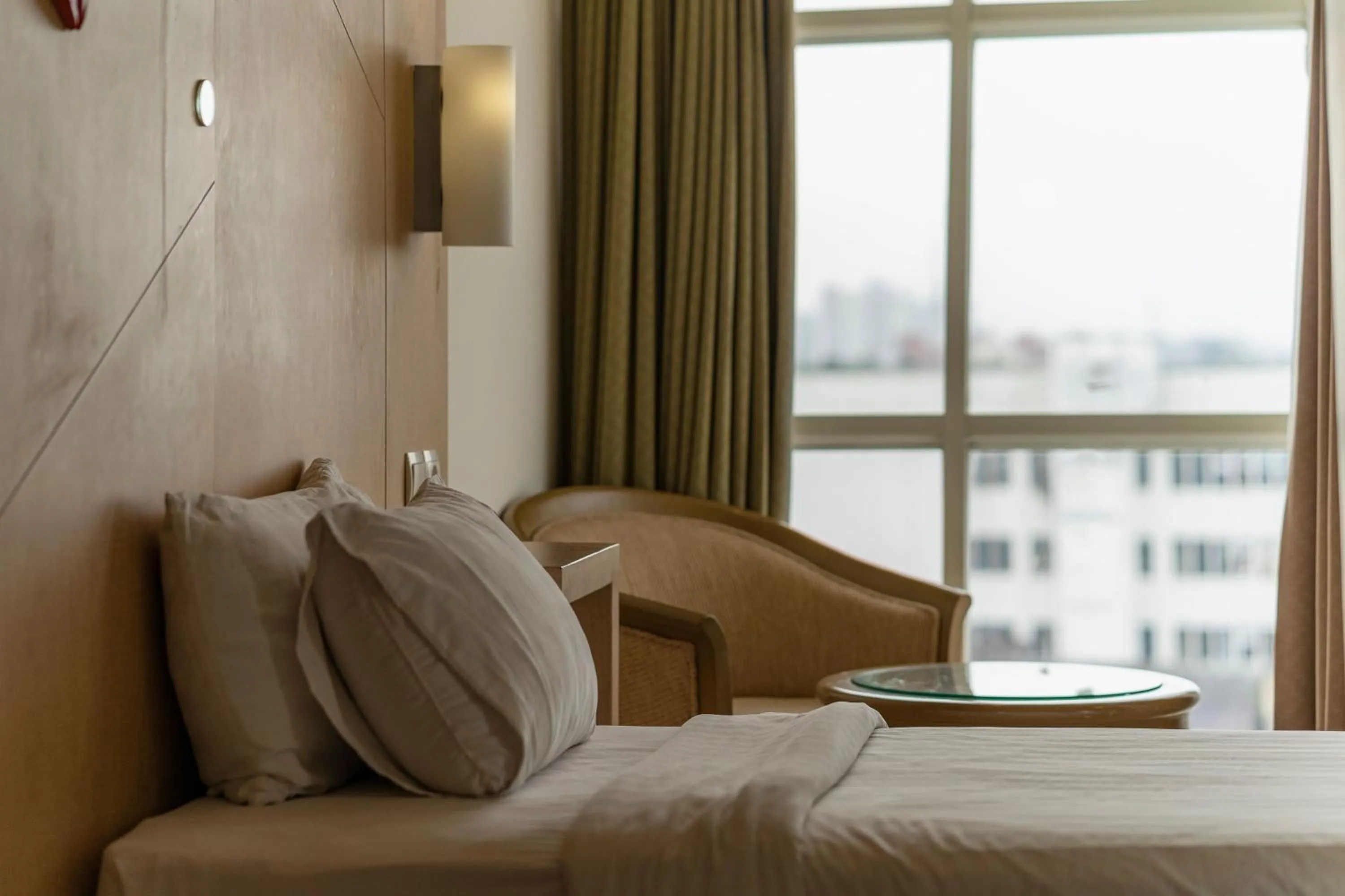 Bedroom, Bed in Ascent Hotel & Cafe Malang