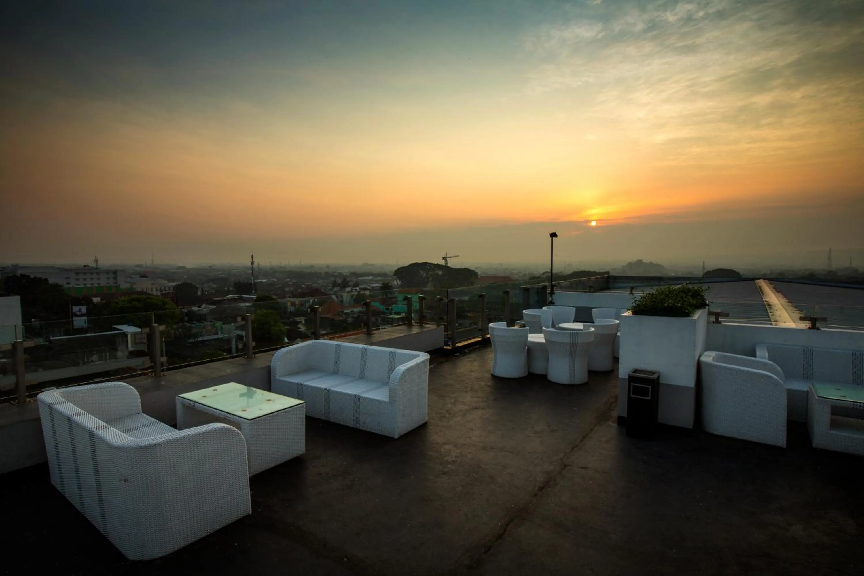 Sunrise in Ascent Hotel & Cafe Malang