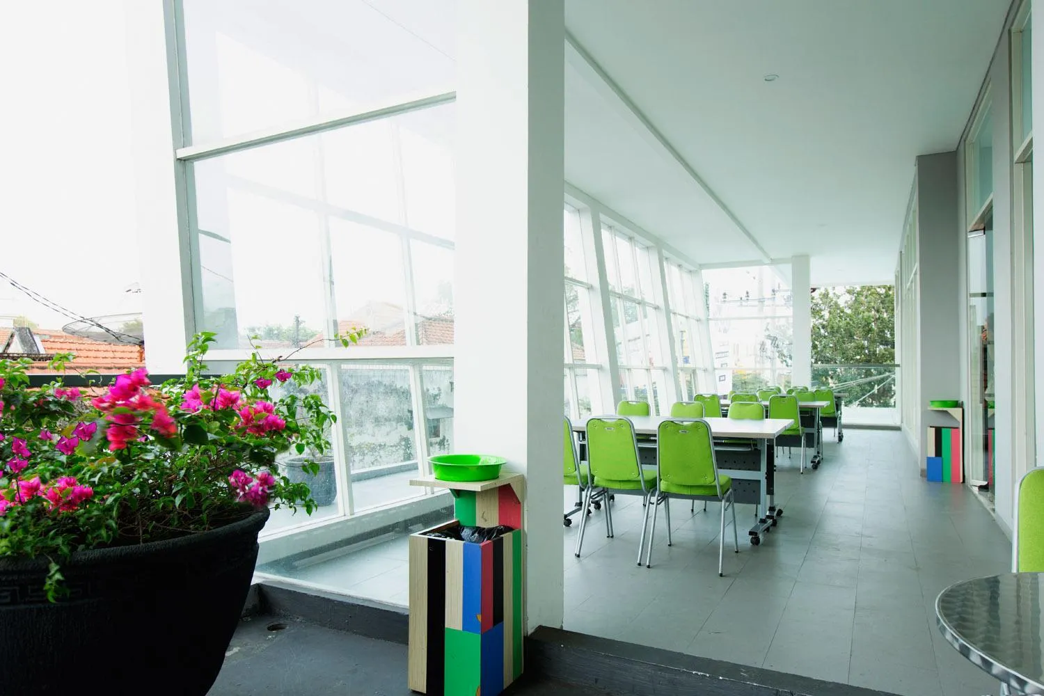 Balcony/Terrace in Ascent Hotel & Cafe Malang