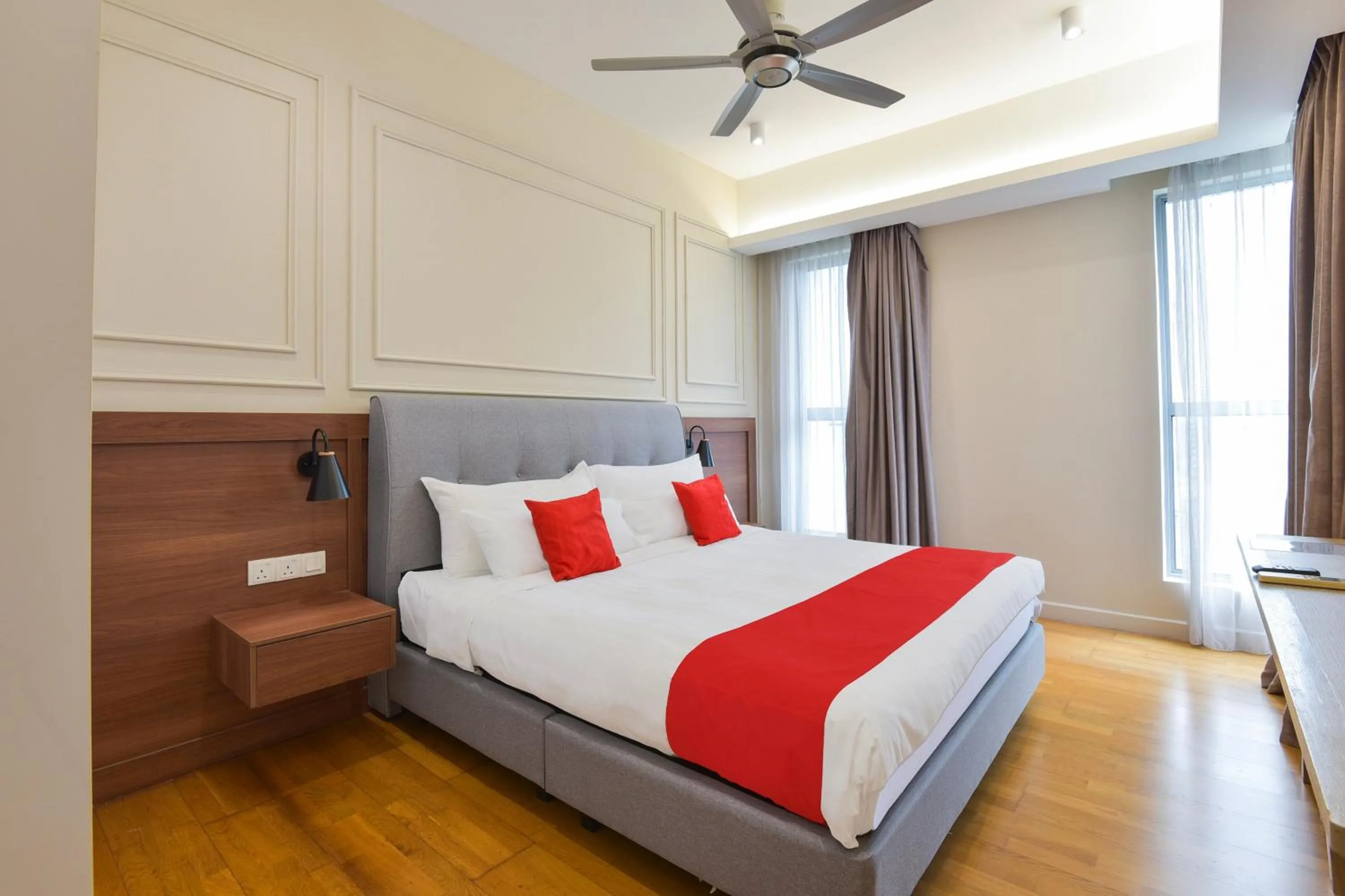 Bedroom, Bed in Palette Bukit Bintang Formerly Suasana Suites