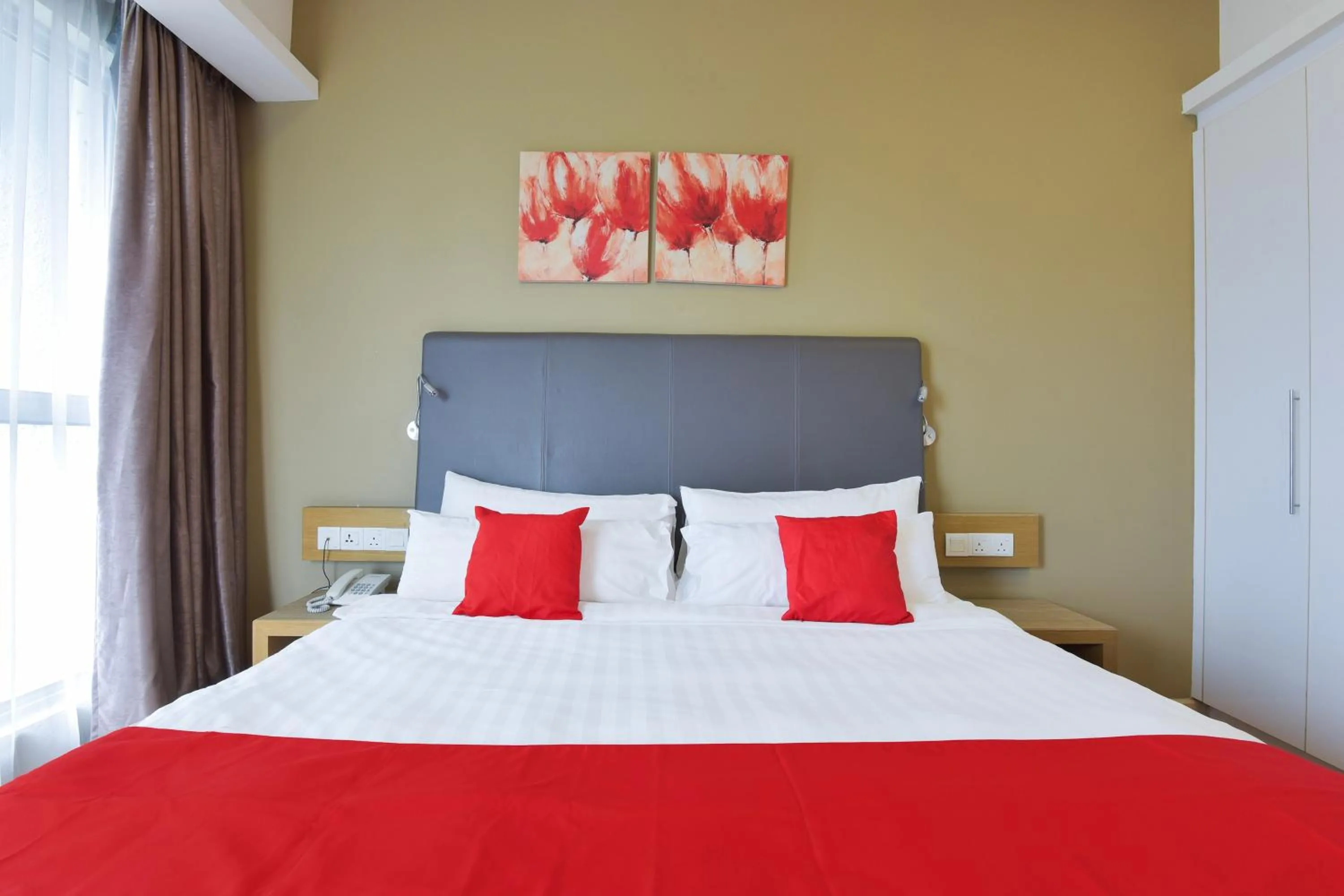 Bedroom, Bed in Palette Bukit Bintang Formerly Suasana Suites