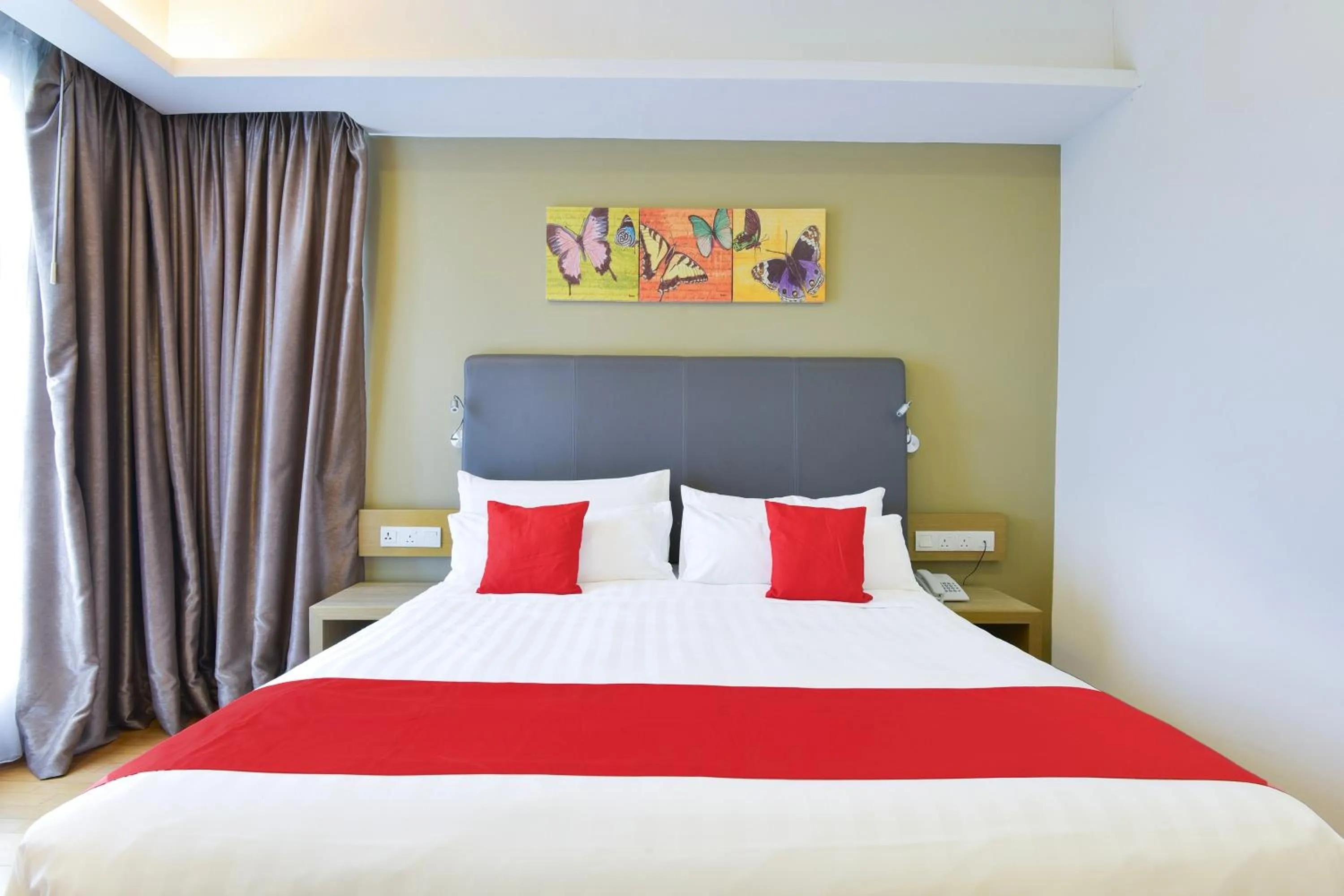 Bedroom, Bed in Palette Bukit Bintang Formerly Suasana Suites
