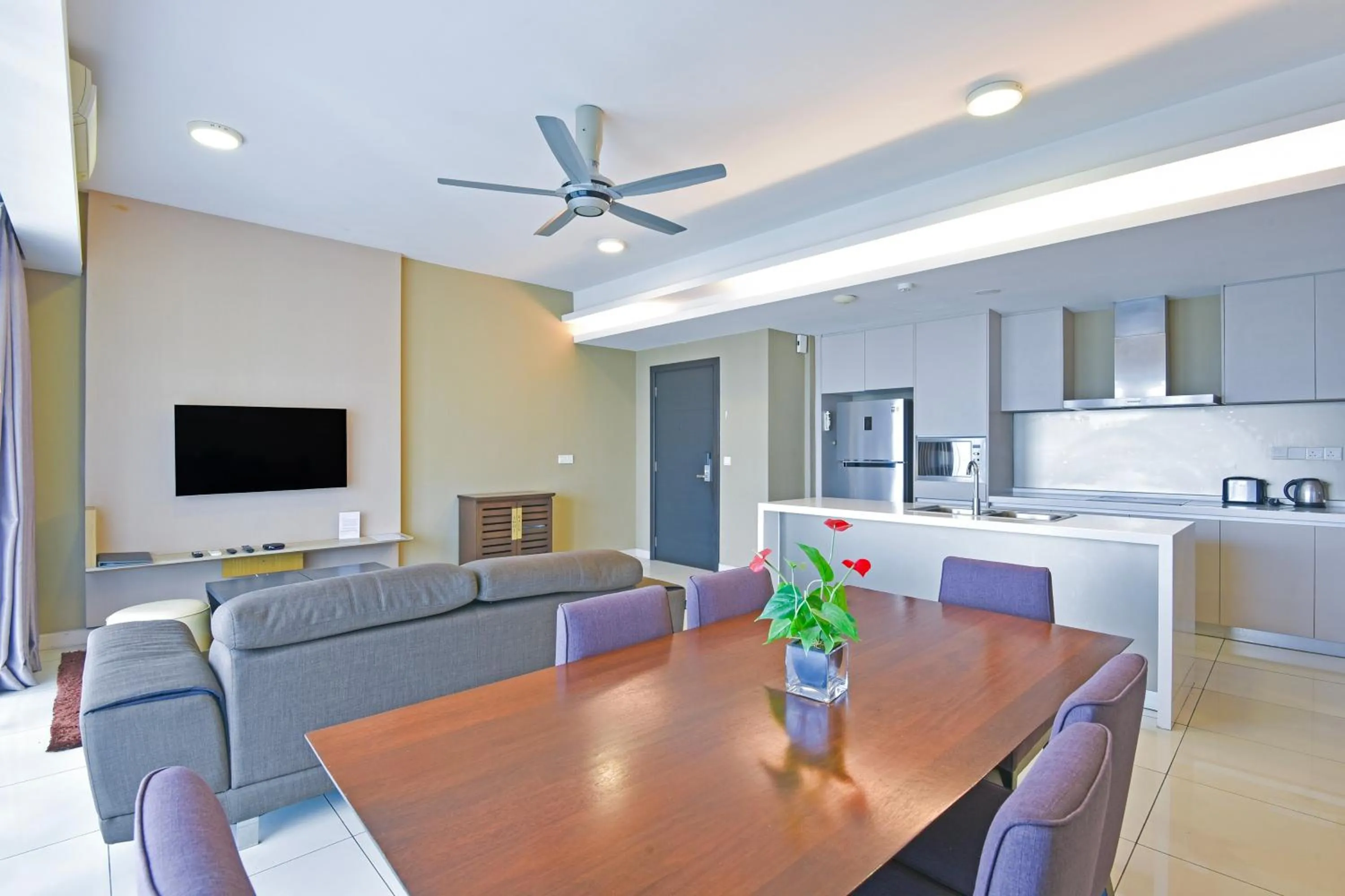 Bedroom in Palette Bukit Bintang Formerly Suasana Suites