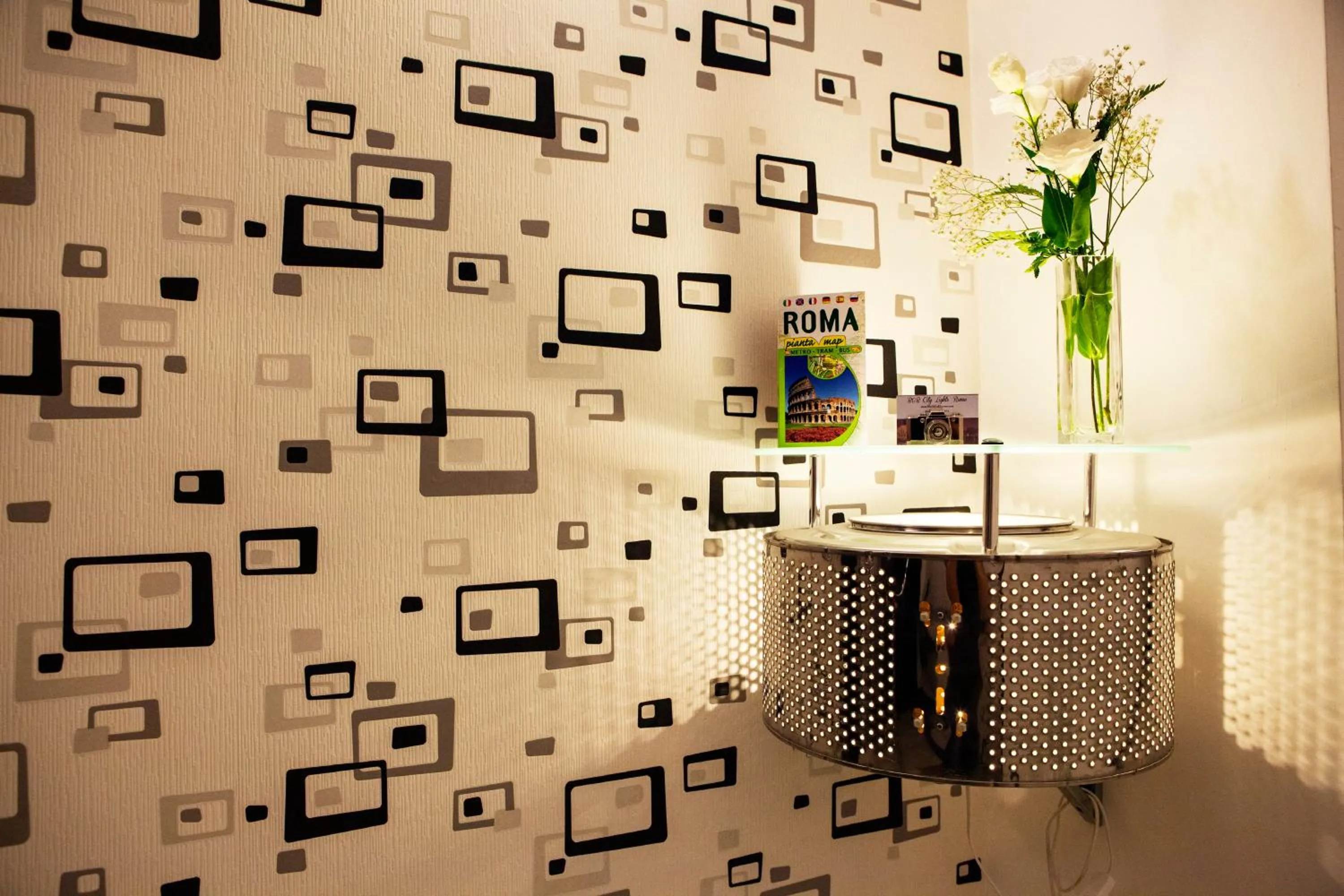 Decorative detail in City Lights Rome