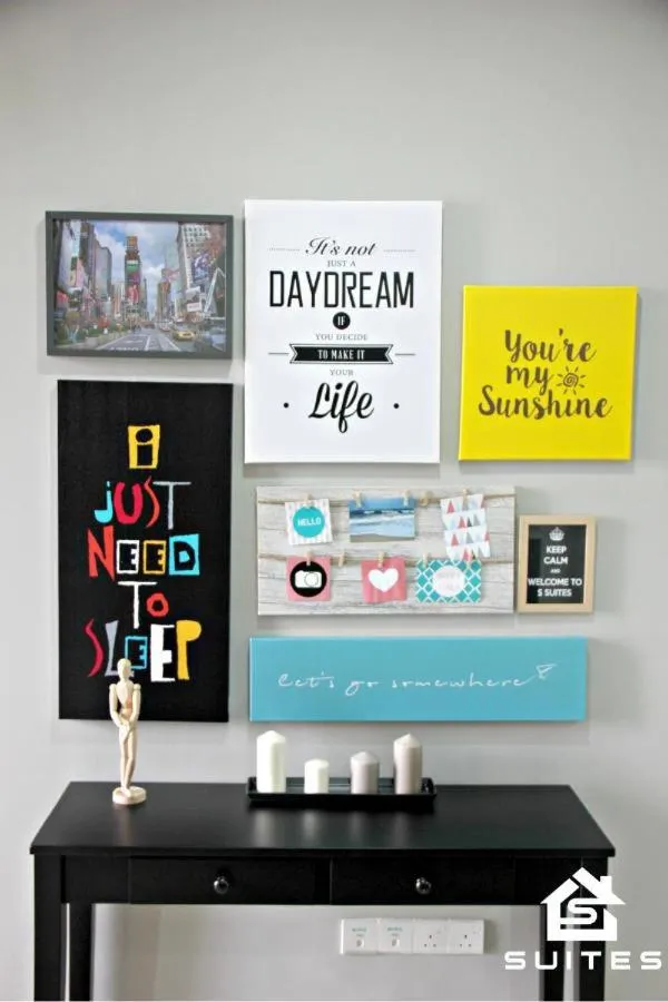 Decorative detail in S-Suites@The Scott Garden