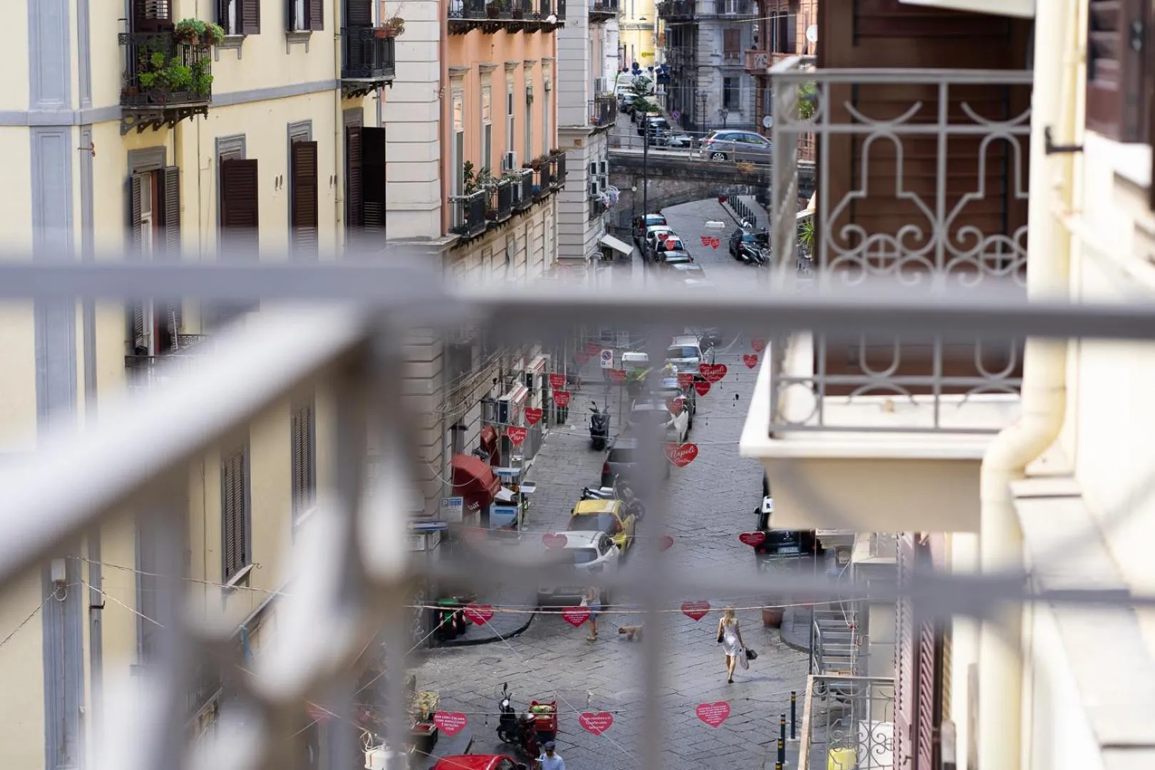 City view in Guesthouse Adry in Naples