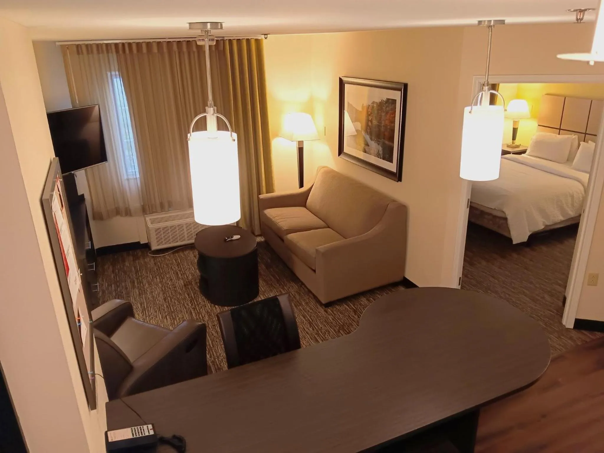 Photo of the whole room, Bed in Candlewood Suites MORGANTOWN-UNIV WEST VIRGINIA by IHG