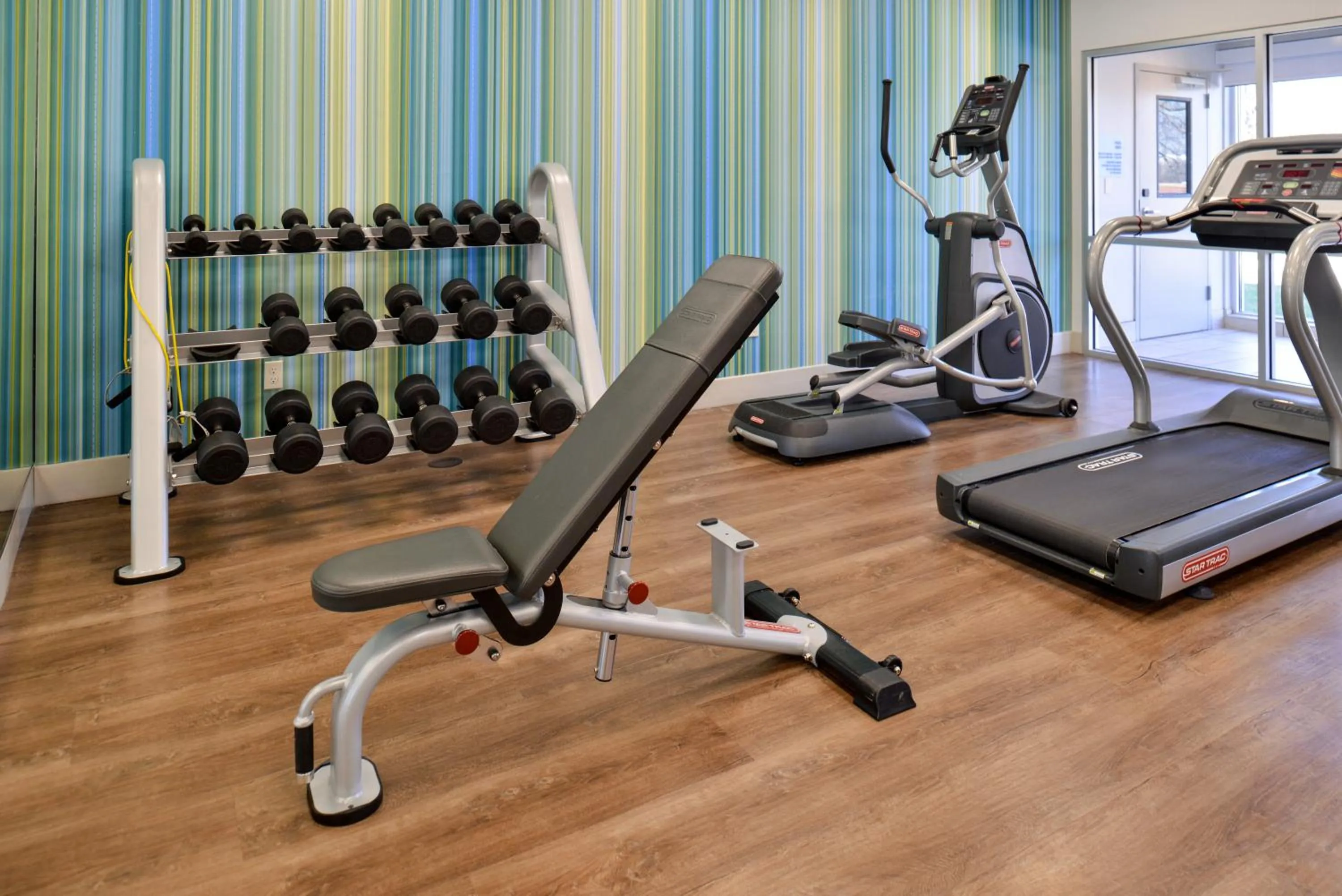Fitness centre/facilities in Holiday Inn Express & Suites Farmington Hills - Detroit by IHG
