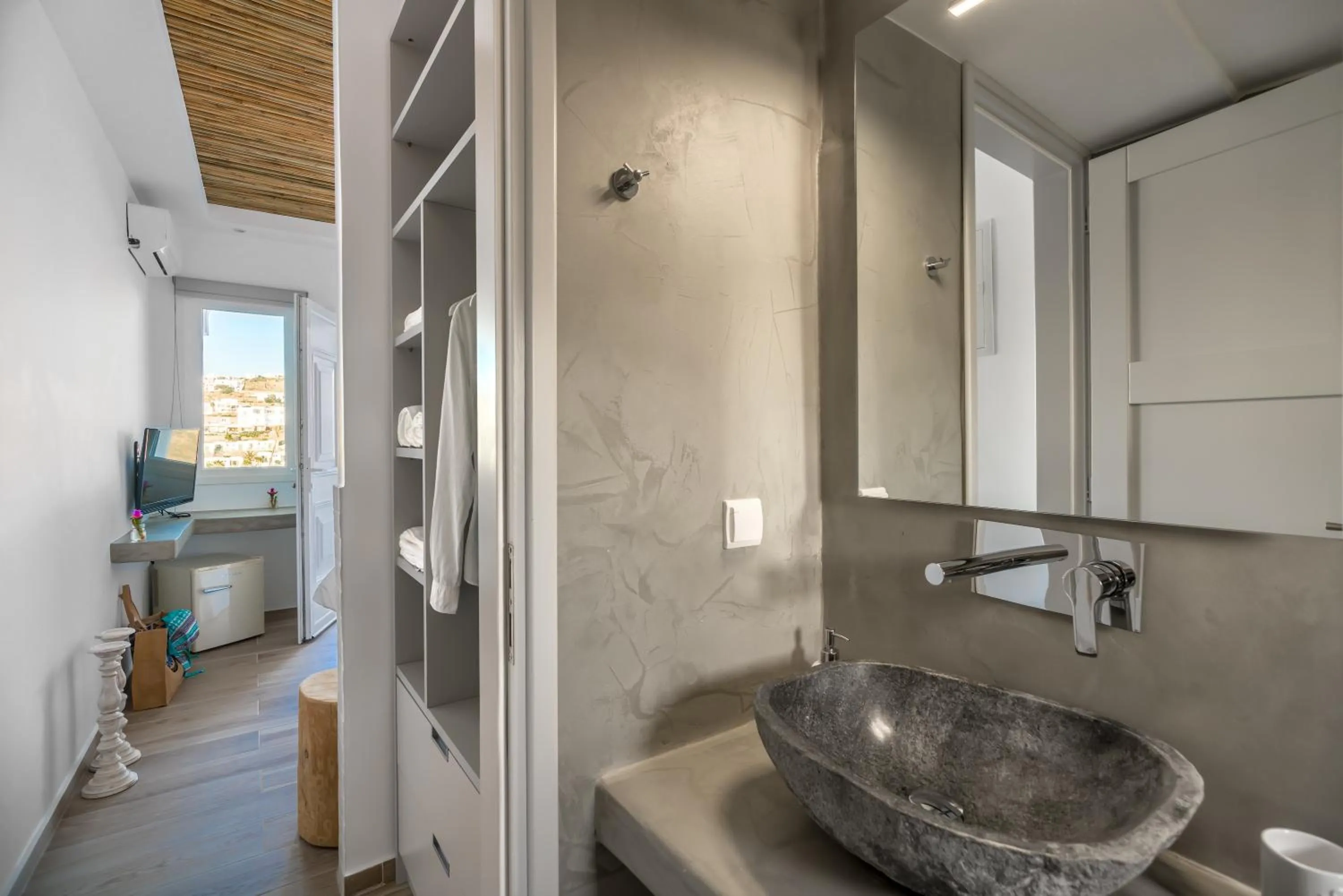 Bathroom in Cape Mykonos