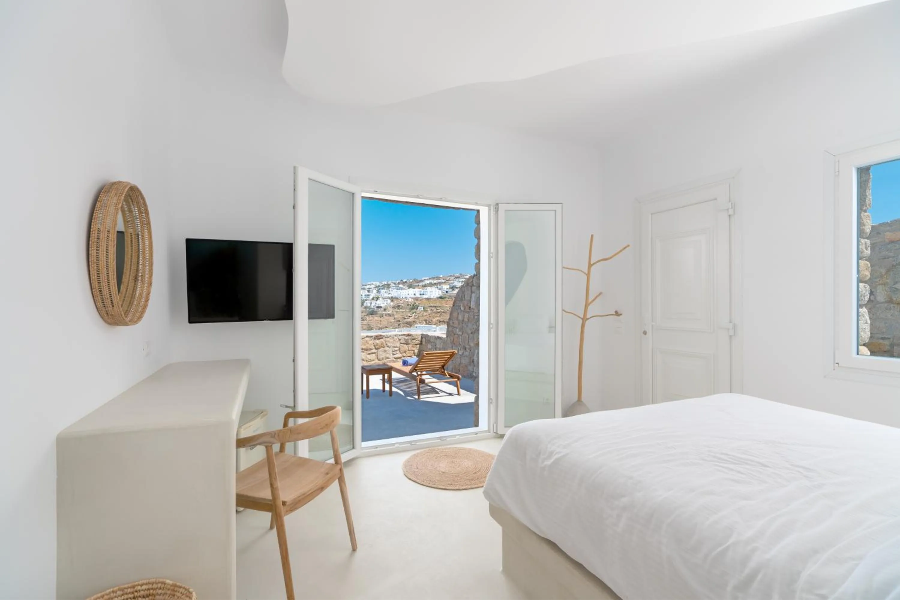 Bed in Cape Mykonos