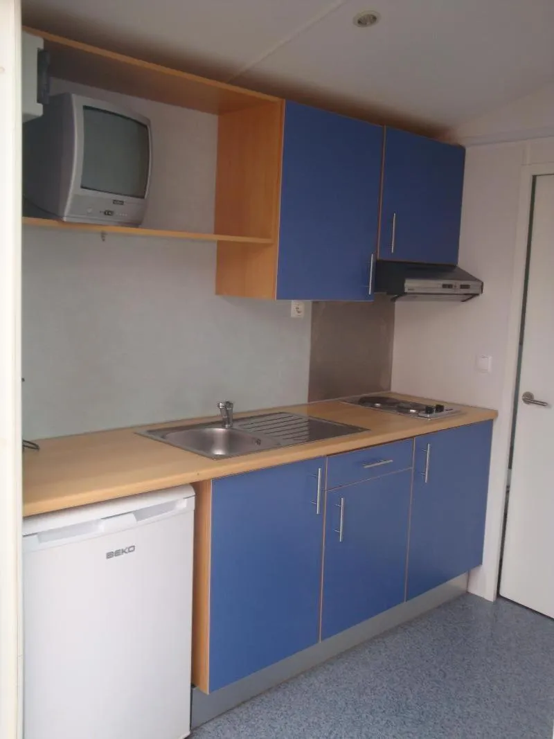 Kitchen or kitchenette in Parque de Campismo Orbitur Angeiras