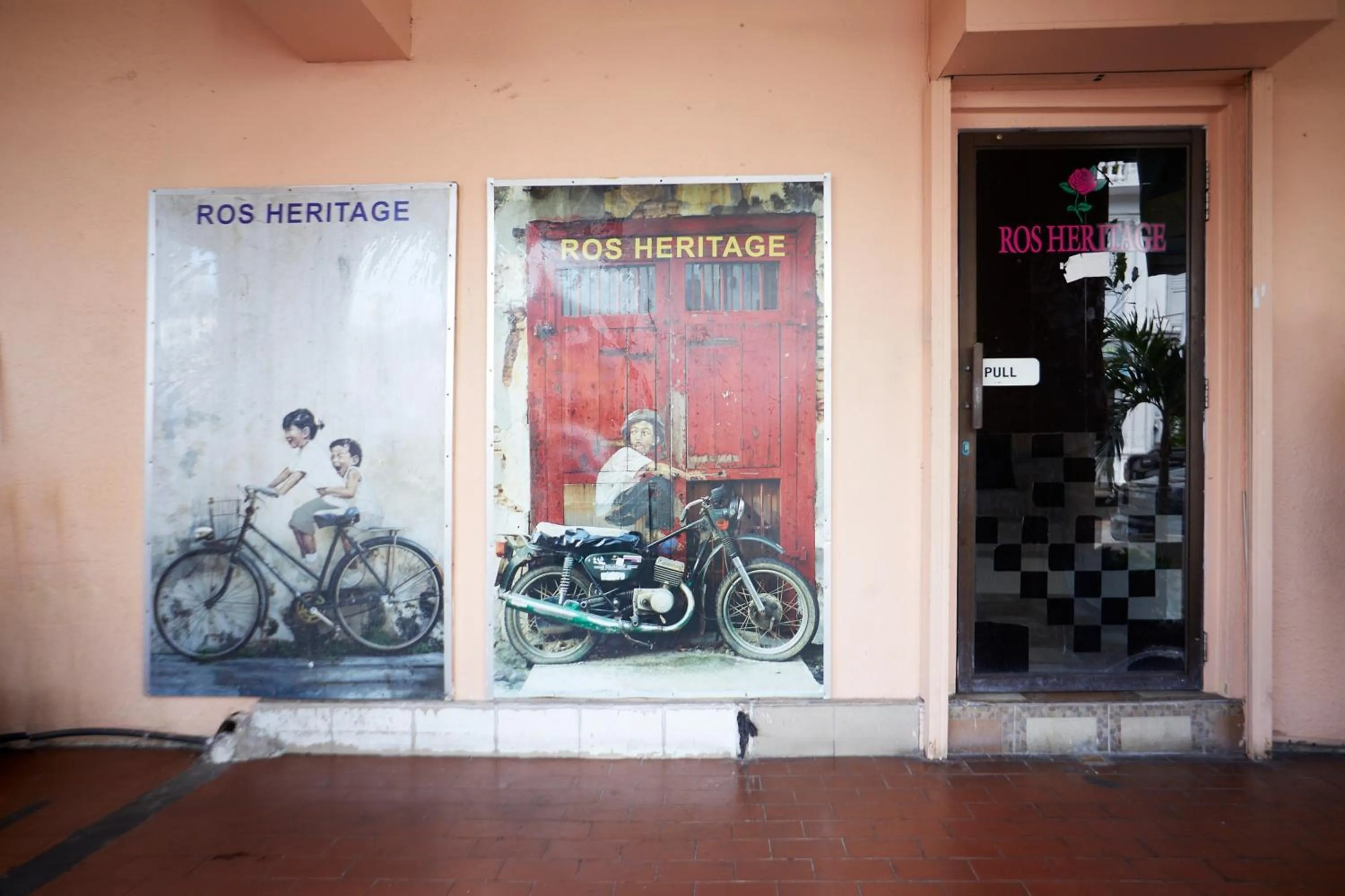 Property building in Ros Heritage Motel