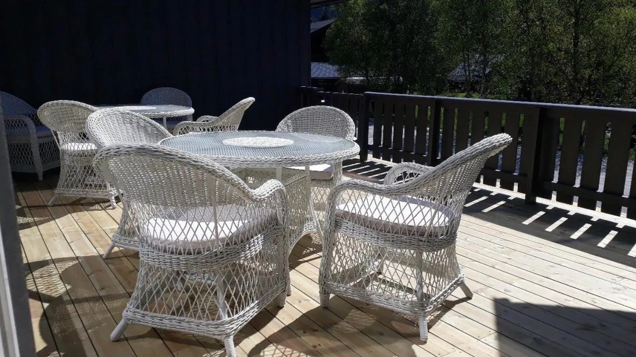 Balcony/Terrace in Haukeli Hotel