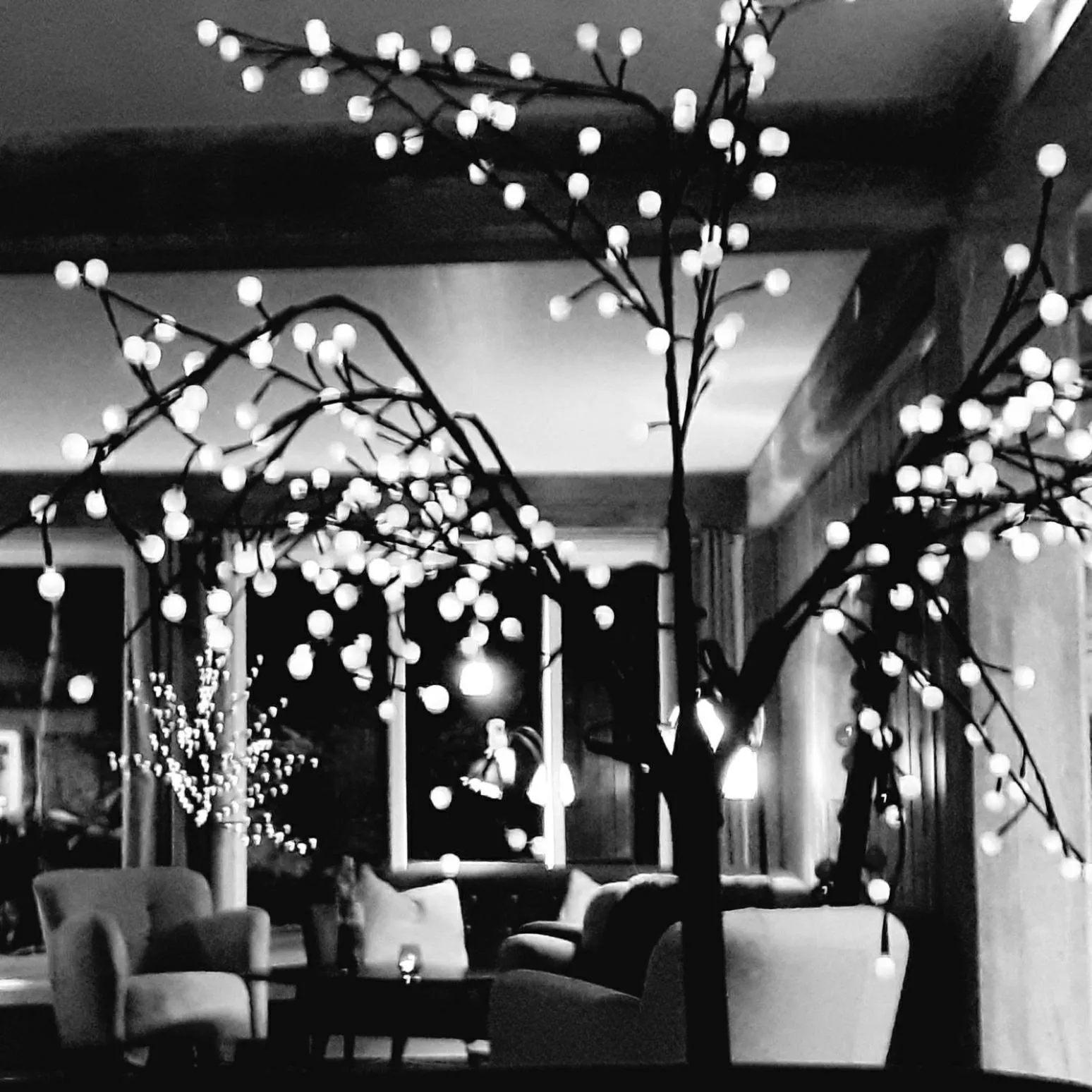 Seating area in Haukeli Hotel