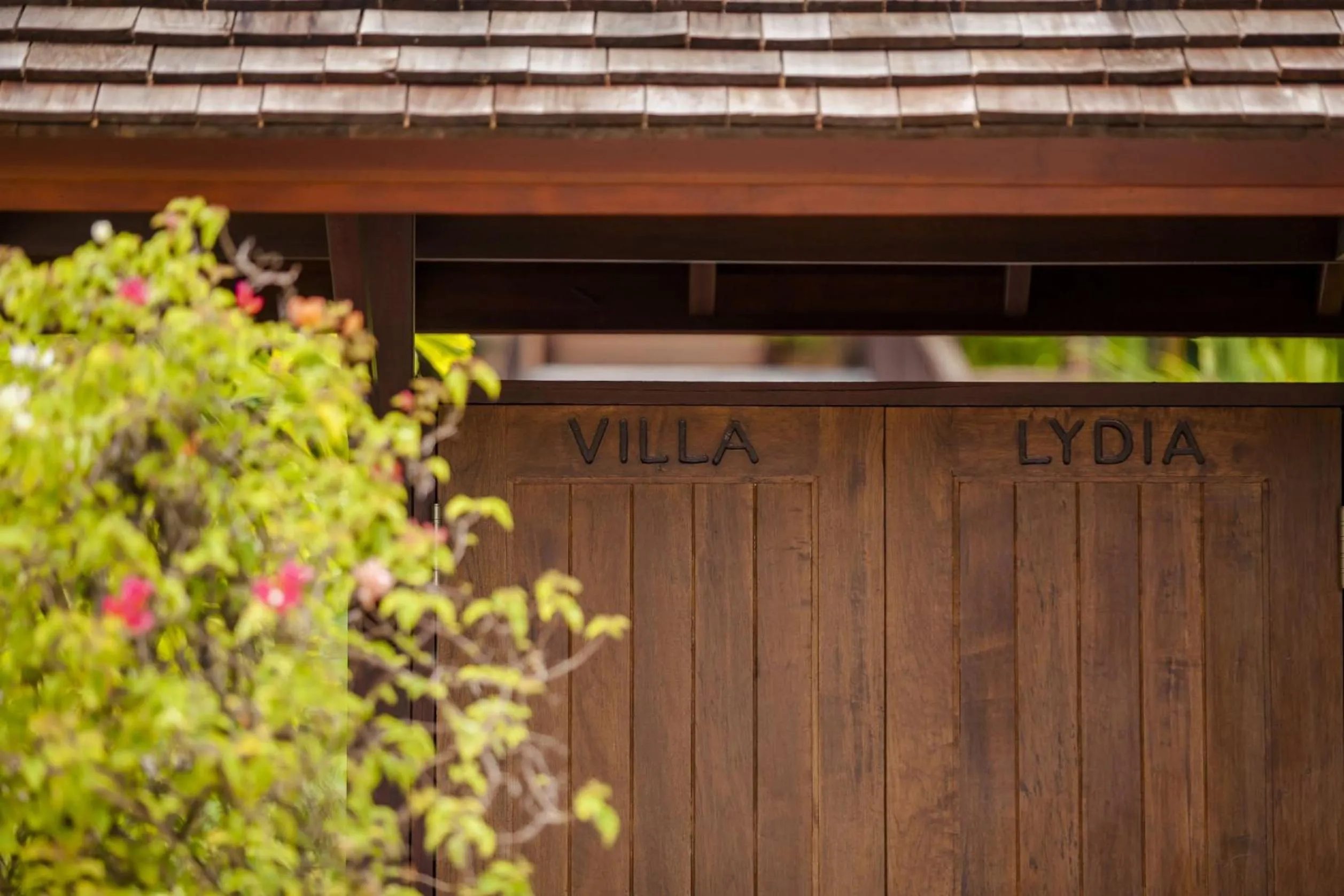 Facade/entrance in Villa Lydia, Koh Yao Noi