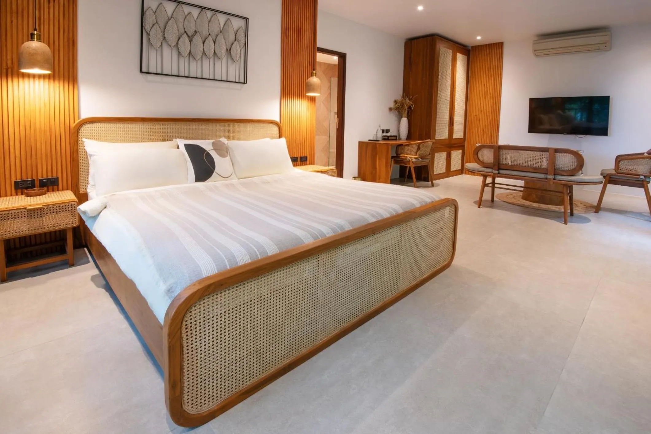 Bedroom, Bed in Villa Lydia, Koh Yao Noi