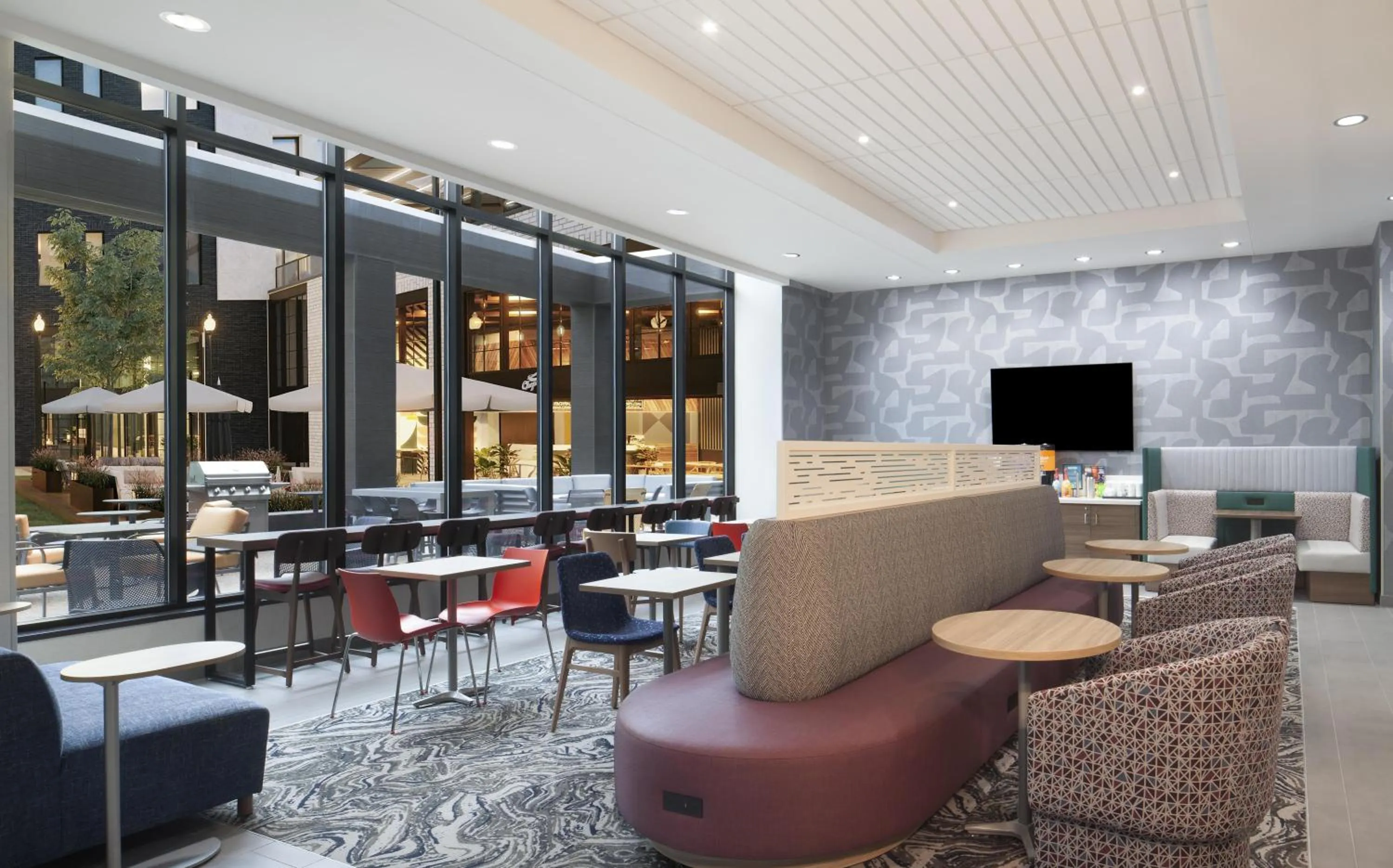 Lobby or reception in Home2 Suites By Hilton Owensboro