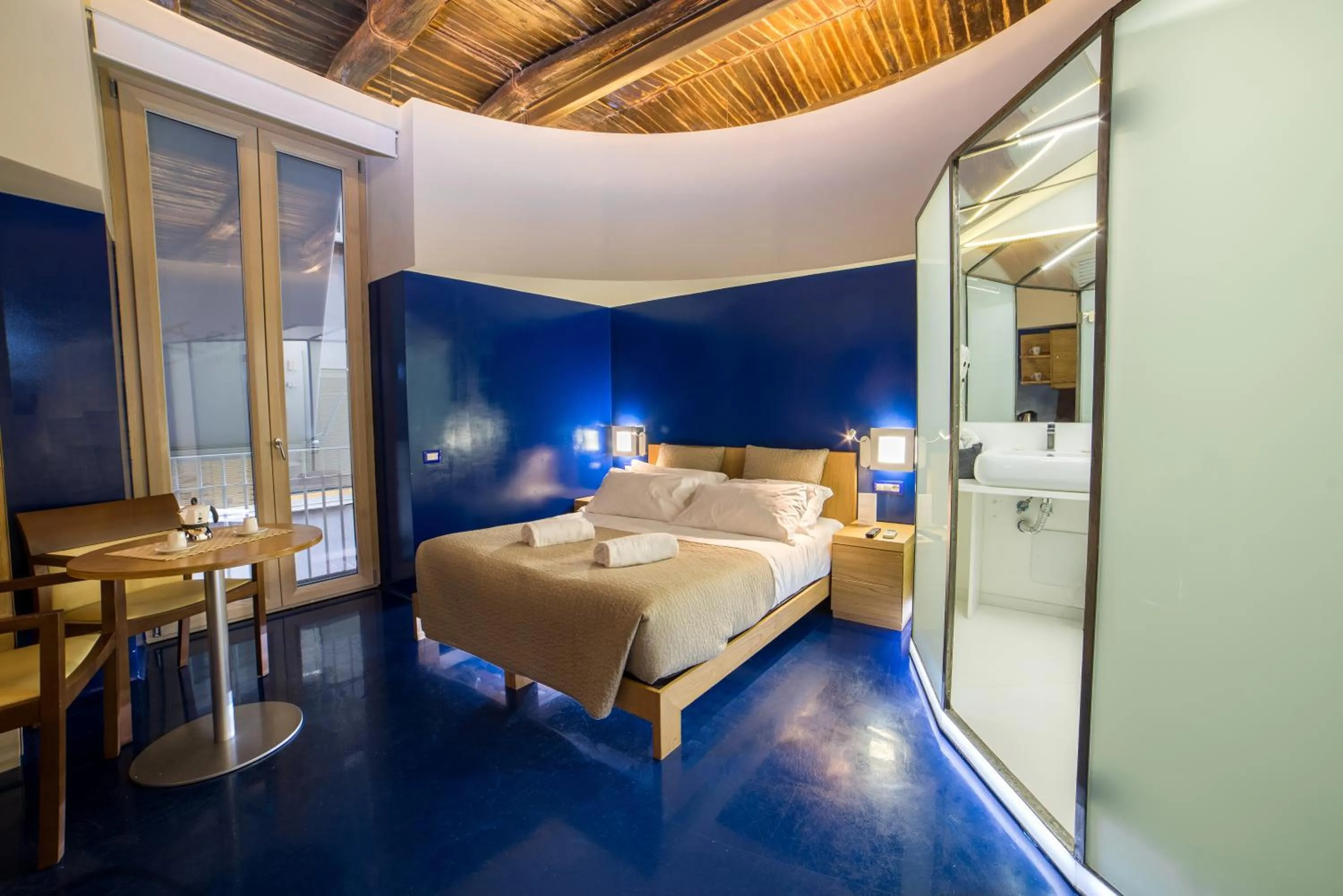 Balcony/Terrace, Bed in Chiaia 197 Deluxe Residence