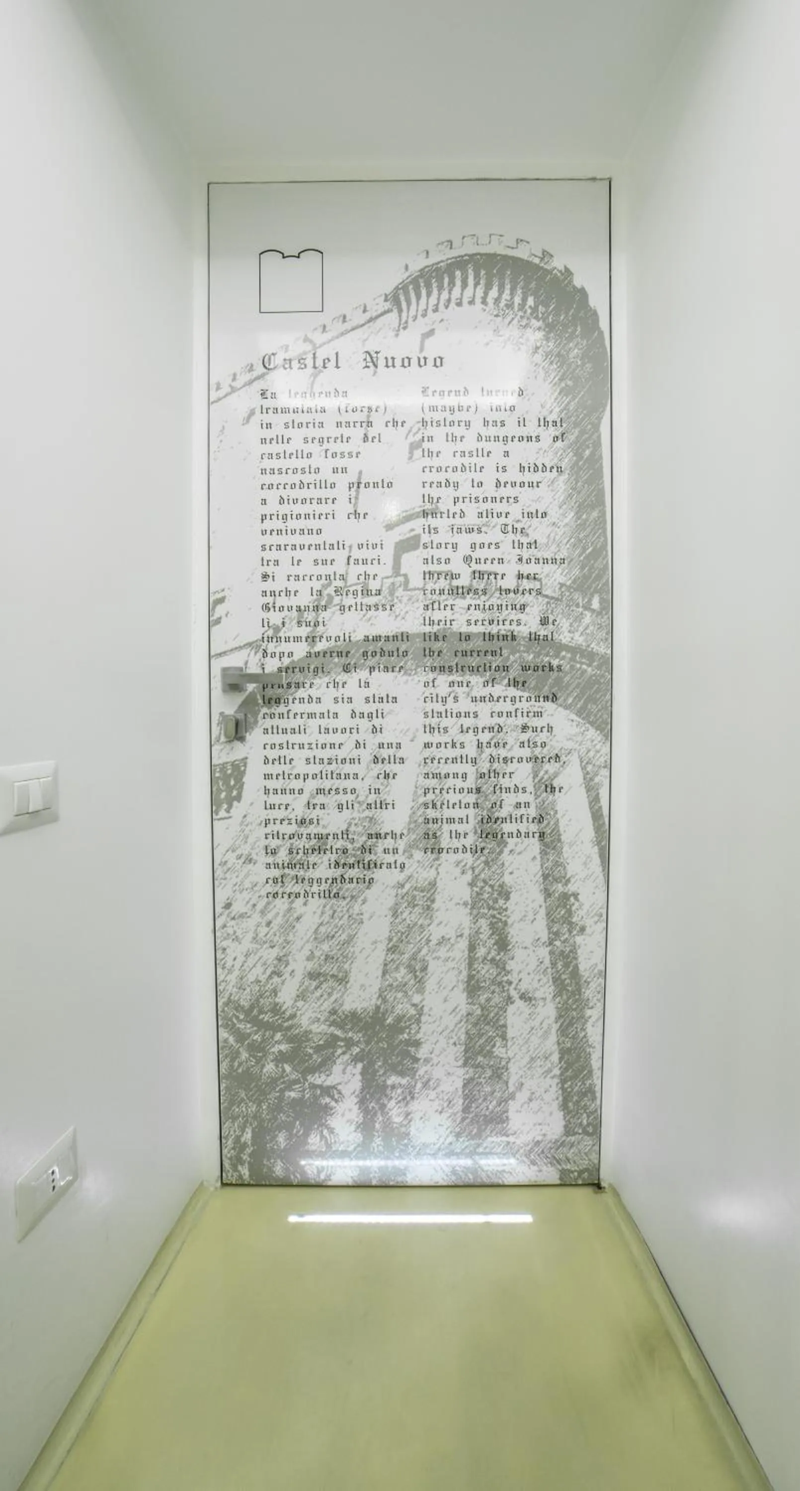 Decorative detail in Chiaia 197 Deluxe Residence