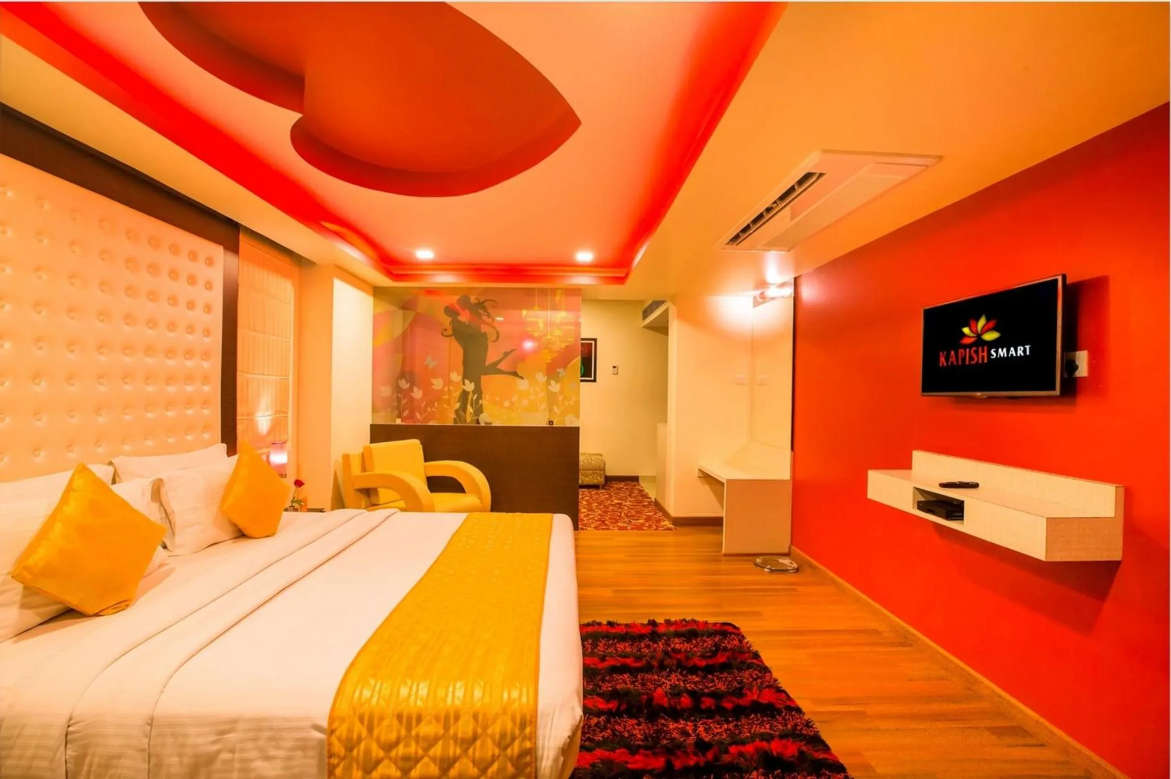Bedroom, Bed in Kapish Smart - Hotel Jaipur City Centre