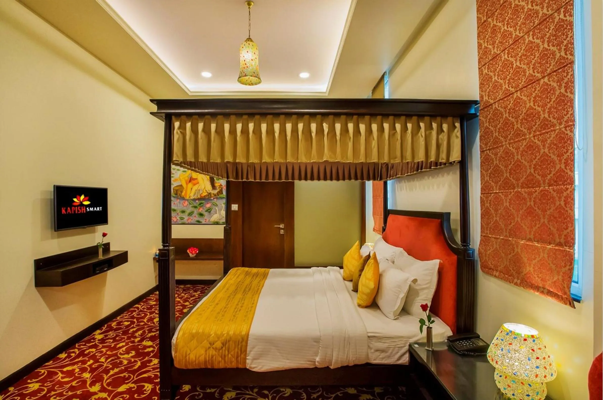 Bedroom, Bed in Kapish Smart - Hotel Jaipur City Centre