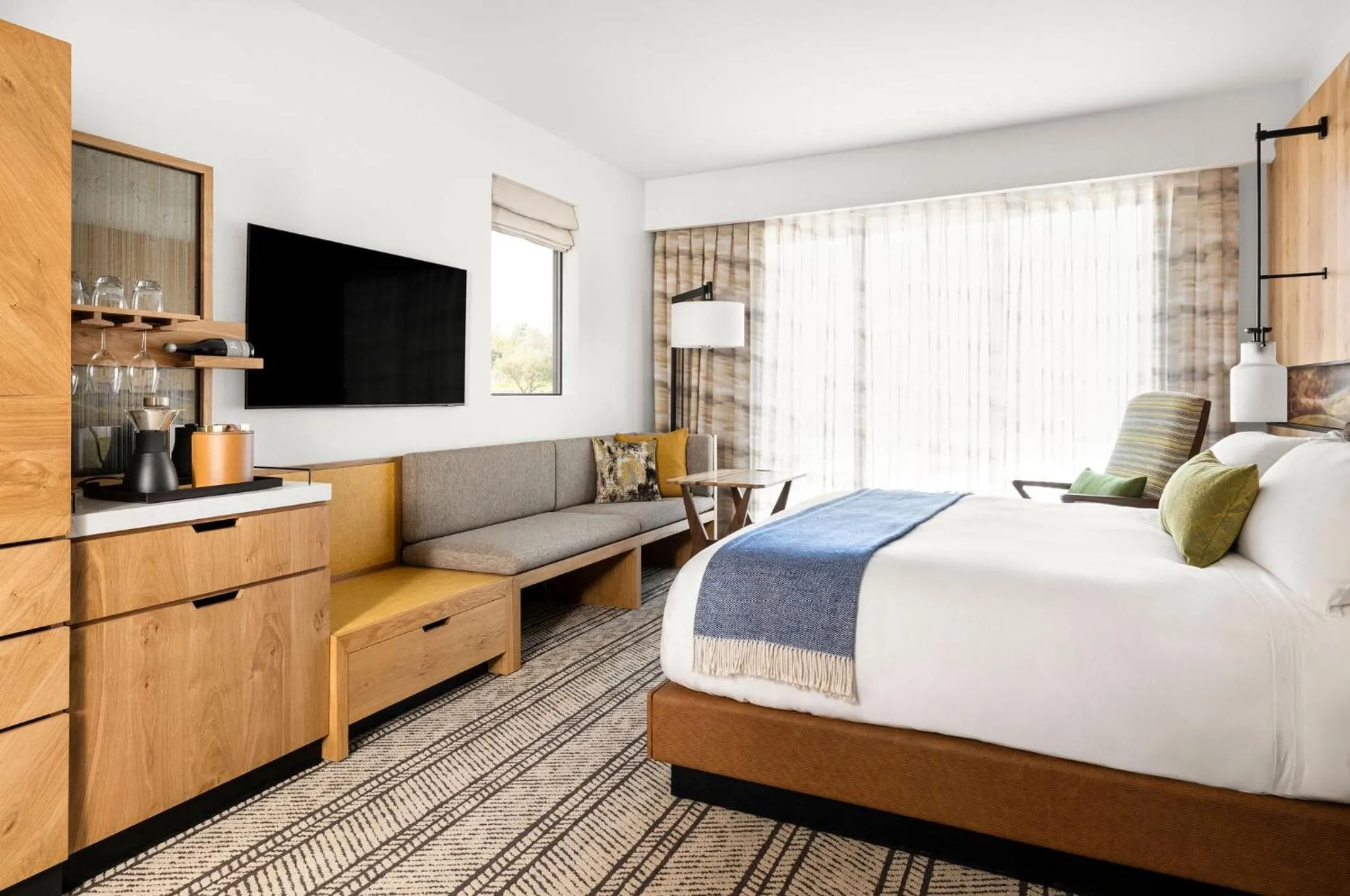 Bedroom, Bed in Appellation Healdsburg