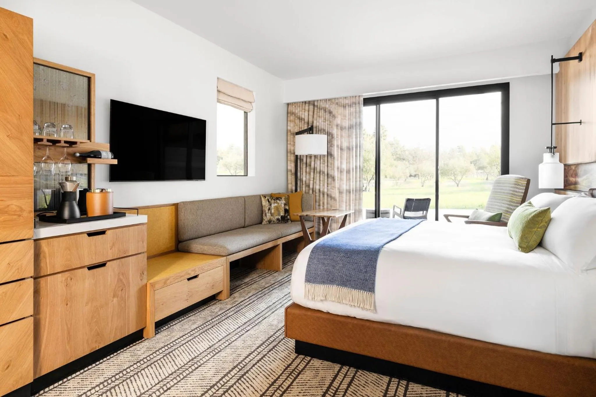 Bedroom, Bed in Appellation Healdsburg