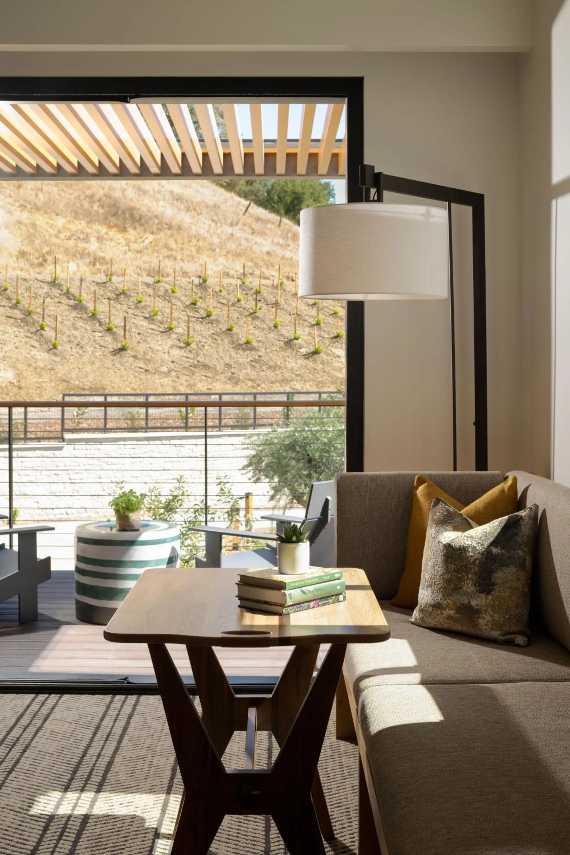 Seating area in Appellation Healdsburg