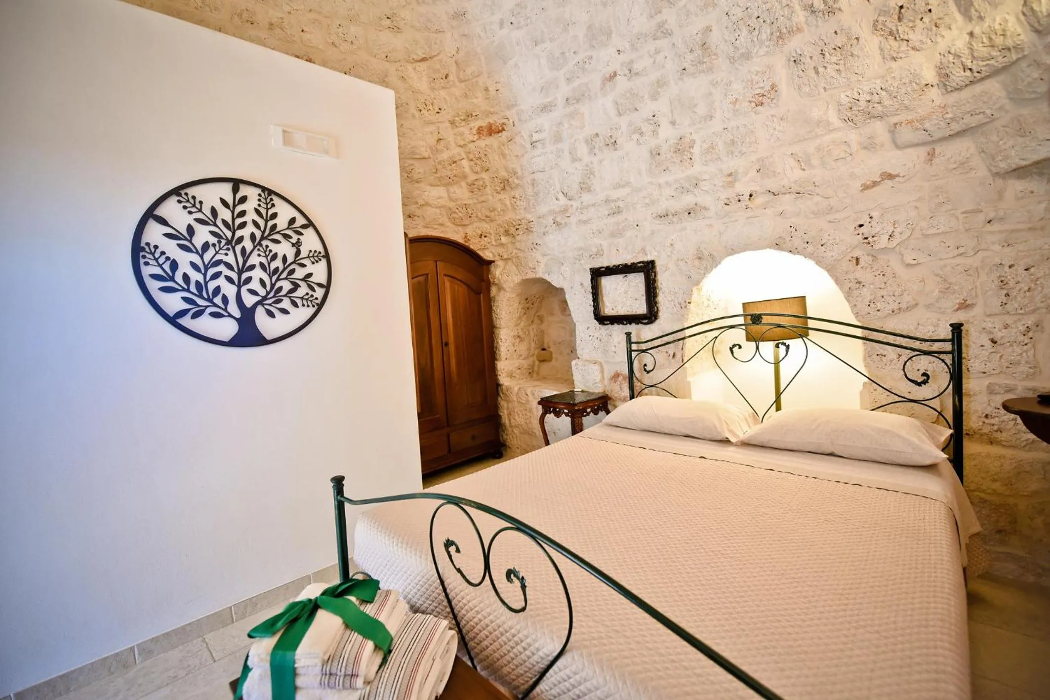 Bedroom, Bed in B&B Masseria Nuove Caselle