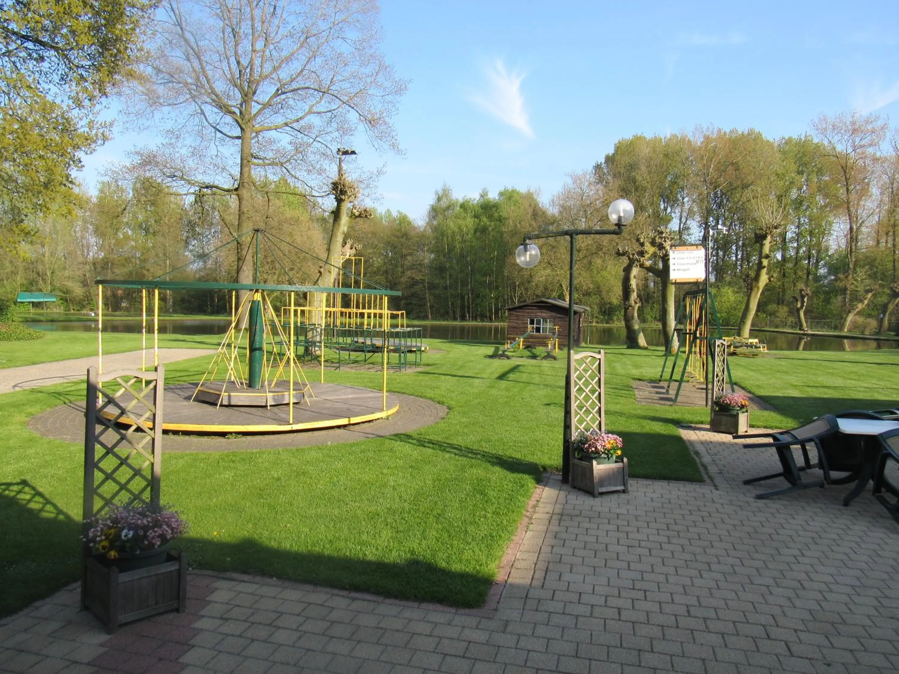 Children play ground in Hotel De Watermolen