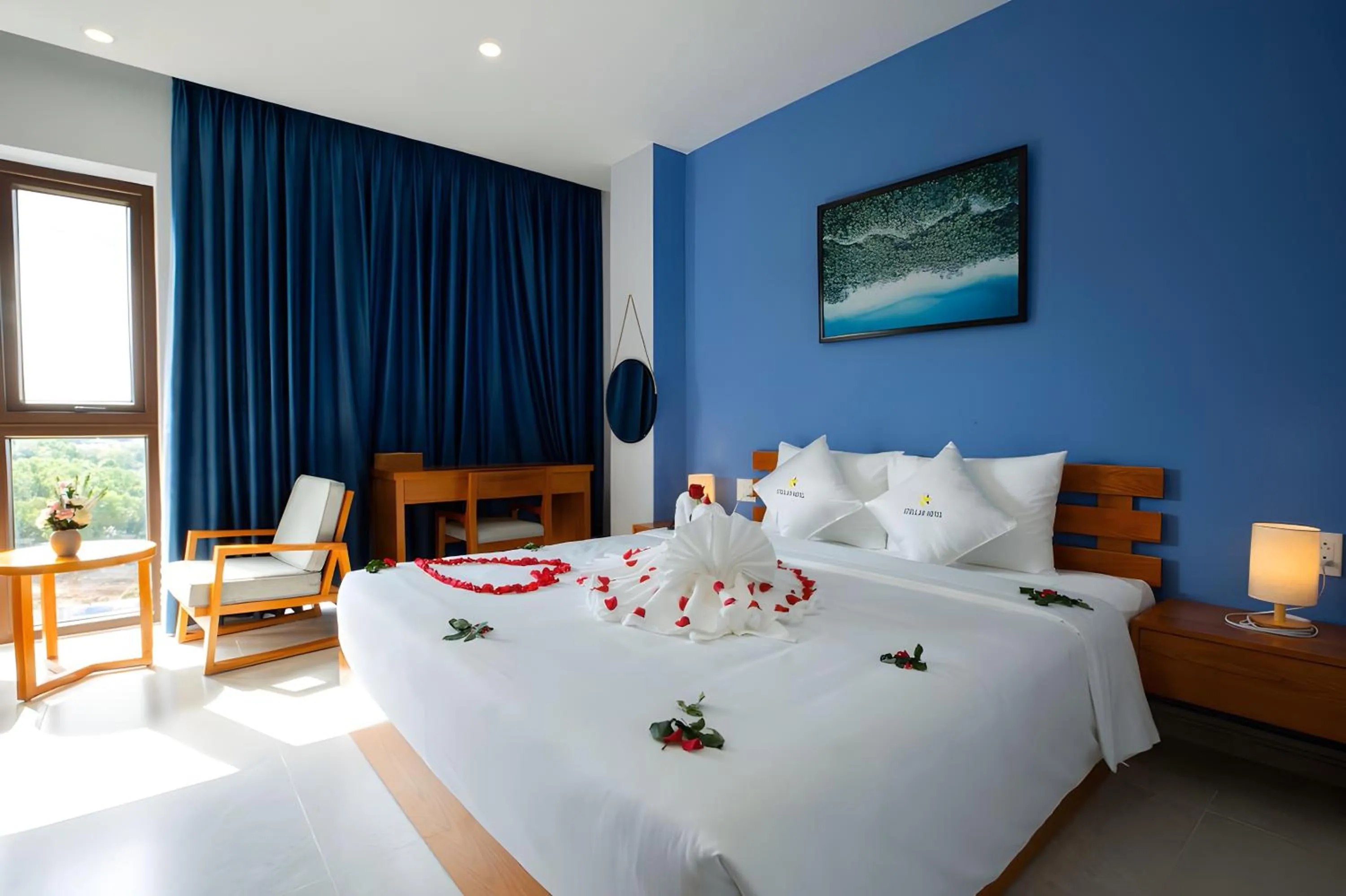 Bed in Stellar Hotel Phú Quốc