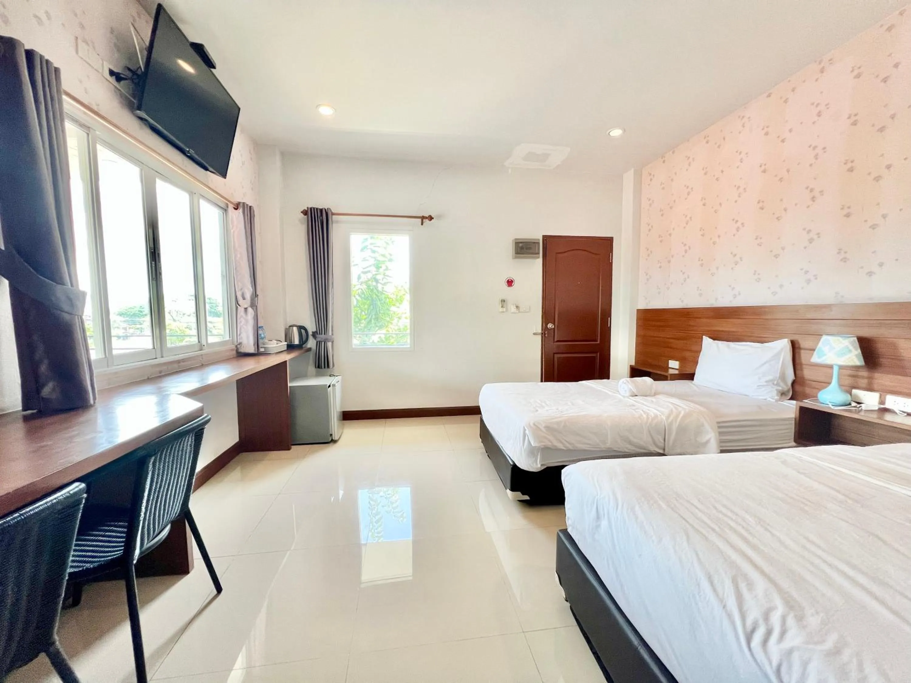 Bed in Rungreang Hotel