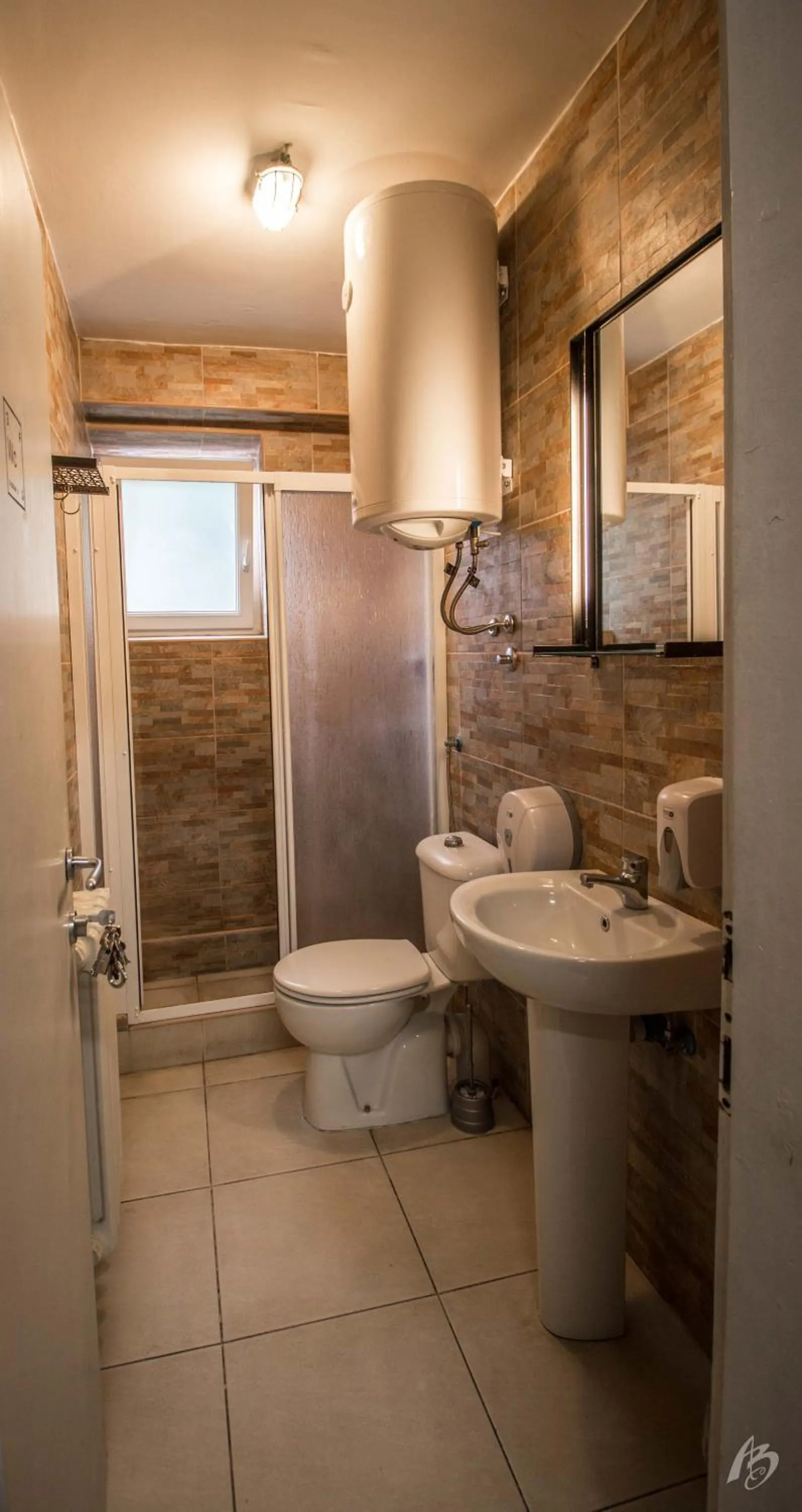 Shower in Hostel Fair and Square