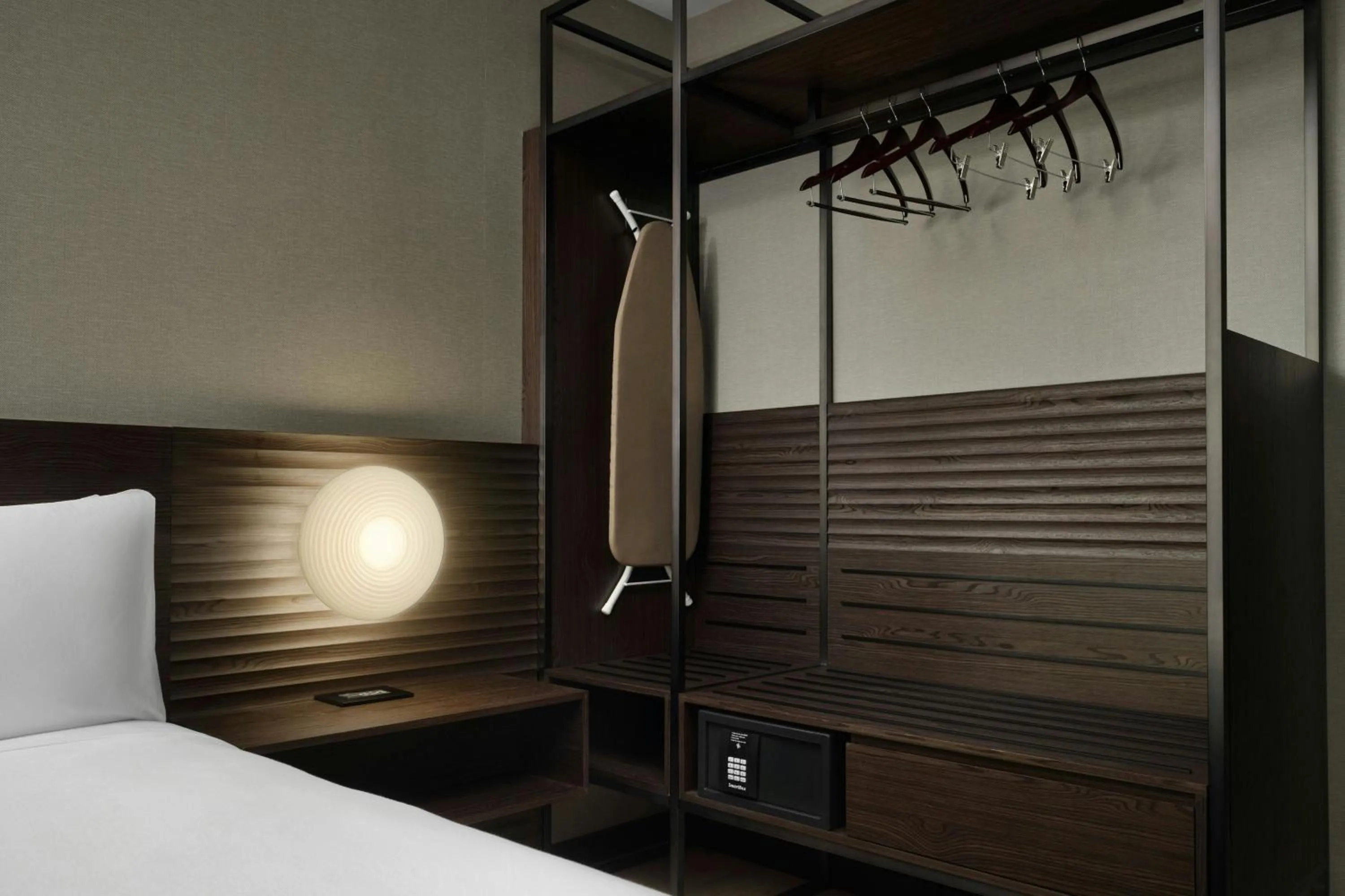 Photo of the whole room, Bed in AC Hotel by Marriott Burlington