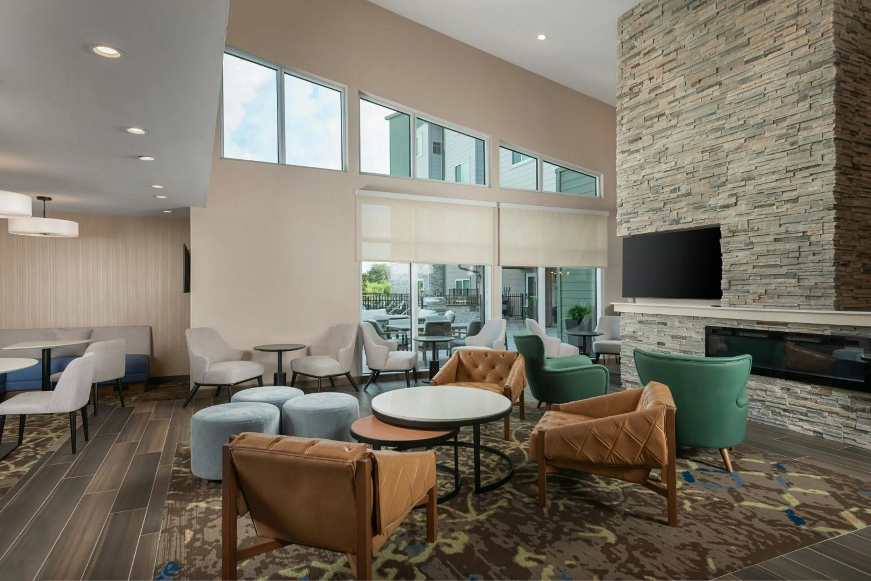 Lobby or reception in Residence Inn Pearland