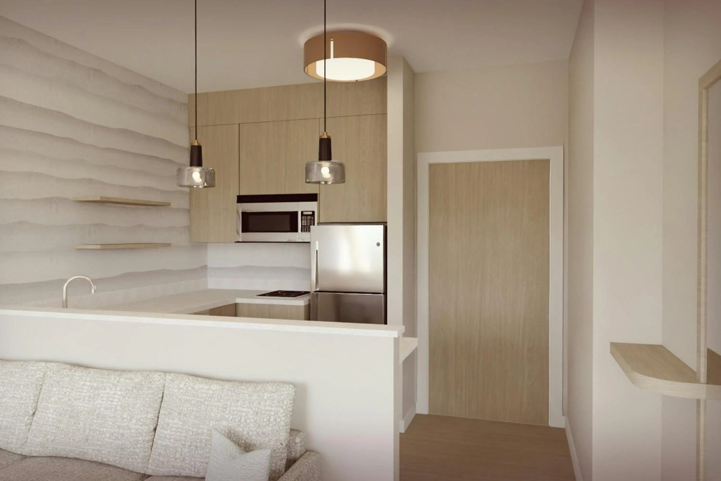 Kitchen or kitchenette in Residence Inn by Marriott Melville