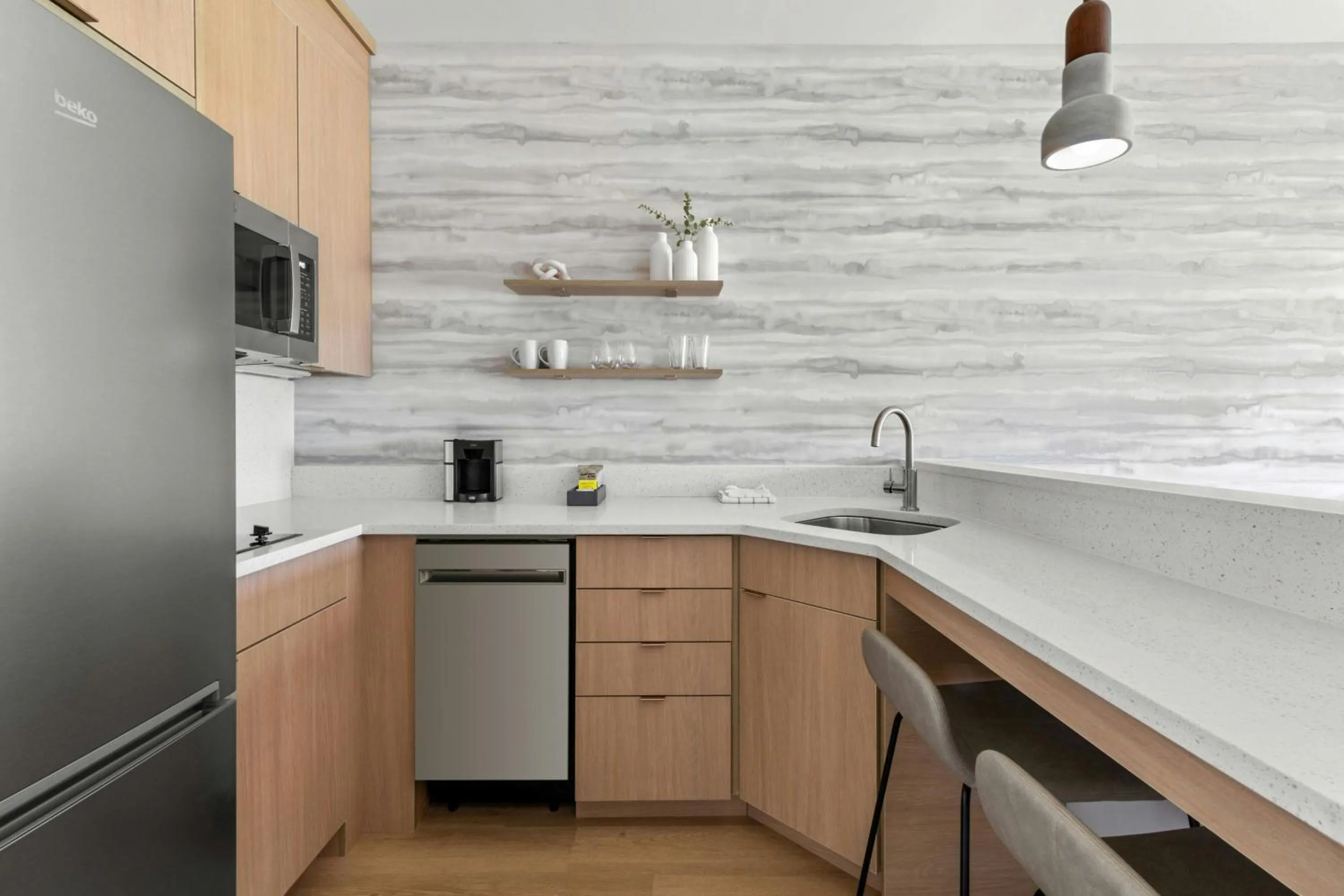 Kitchen or kitchenette in Residence Inn by Marriott Melville