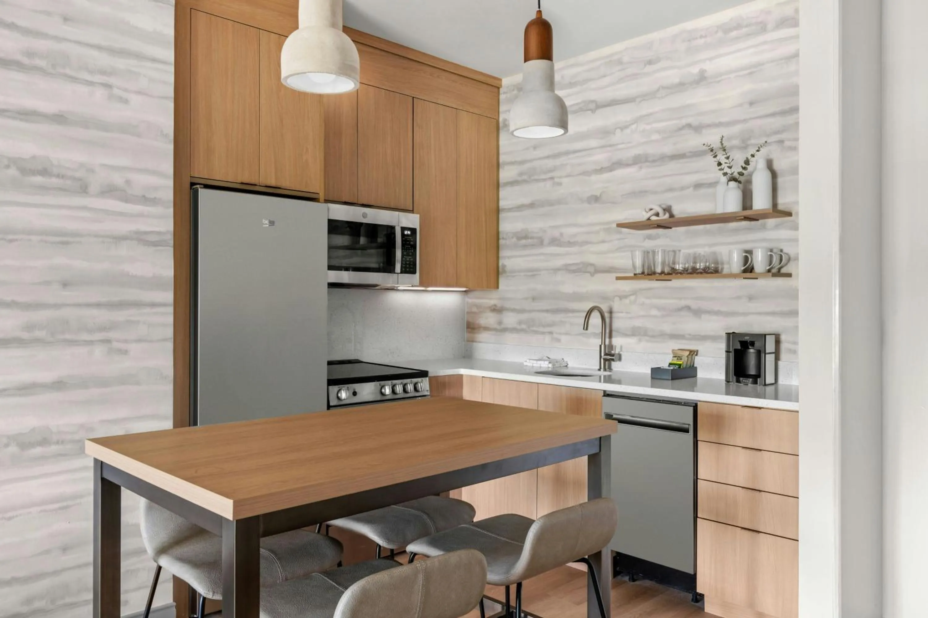 Kitchen or kitchenette in Residence Inn by Marriott Melville