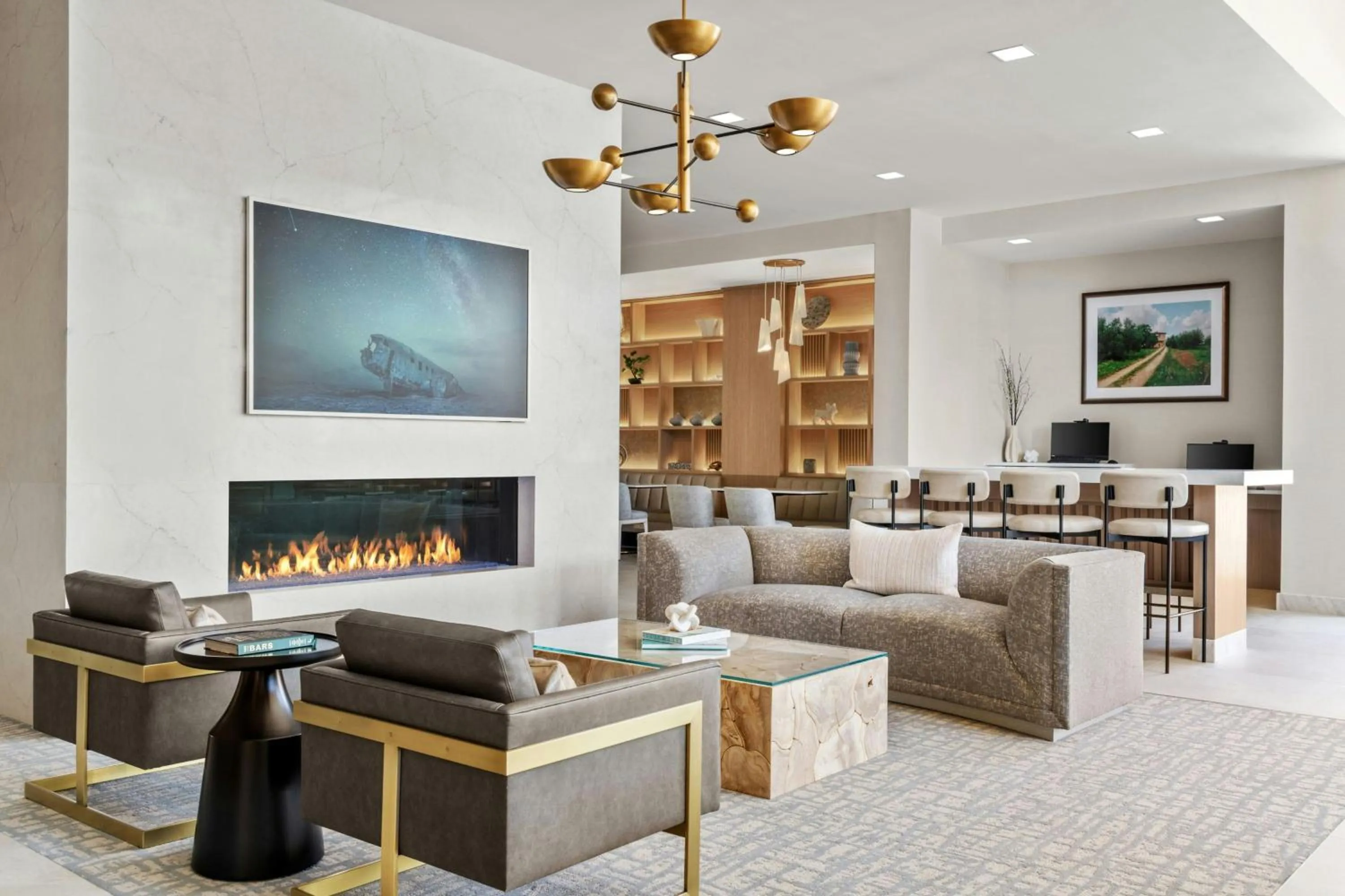 Lobby or reception in Residence Inn by Marriott Melville