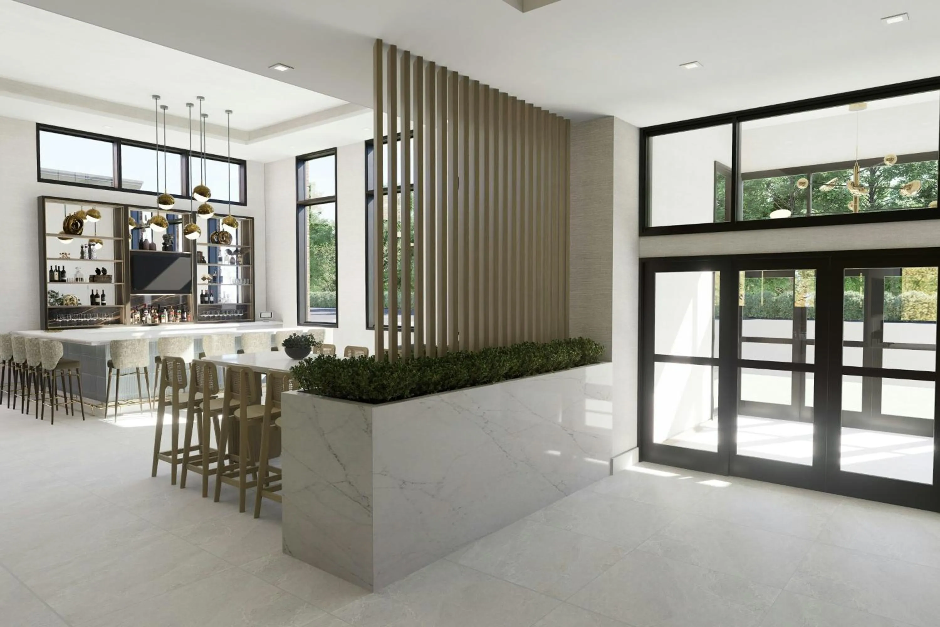 Lounge or bar in Residence Inn by Marriott Melville