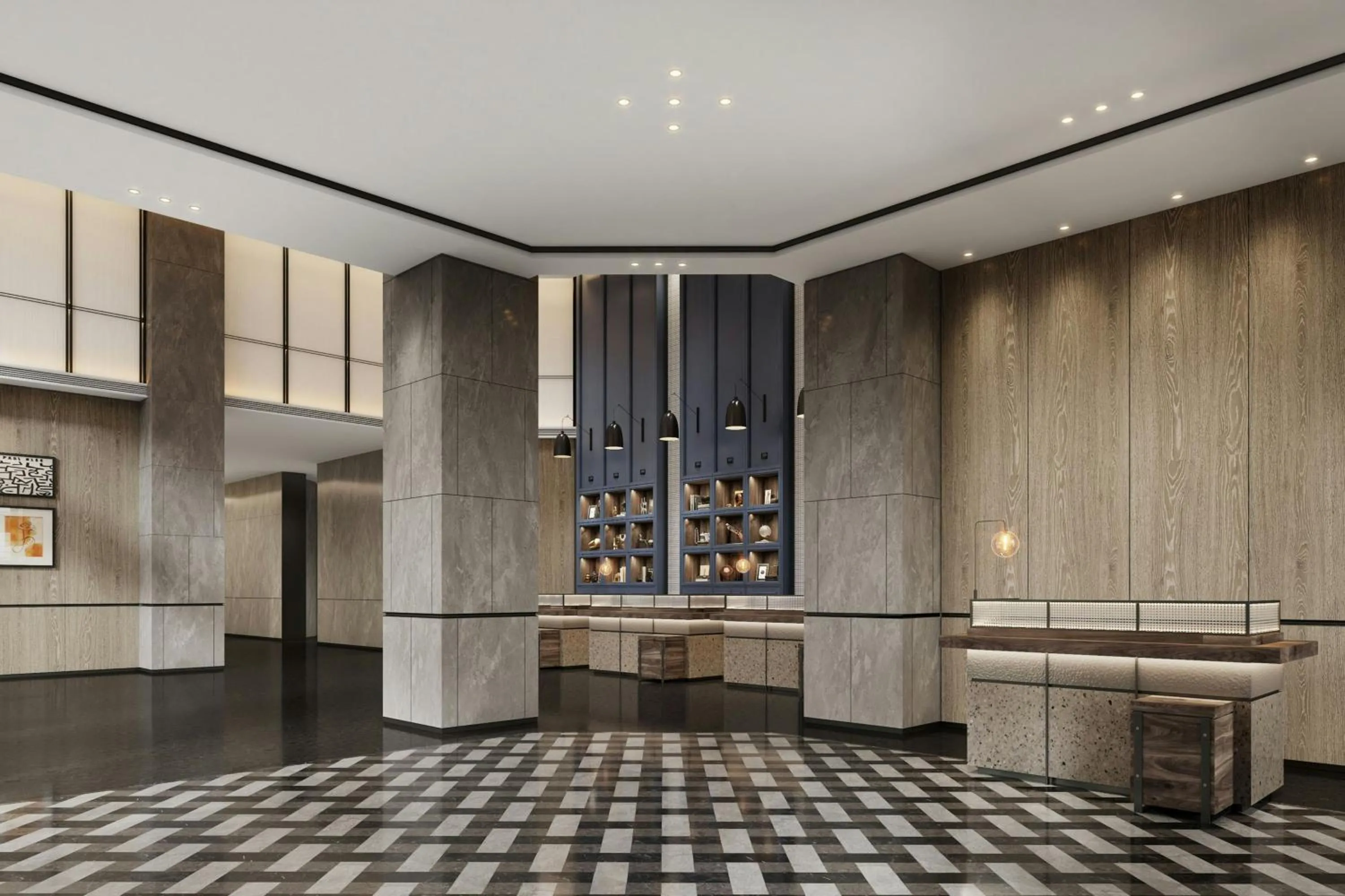 Lobby or reception in Four Points by Sheraton Kunming, Downtown