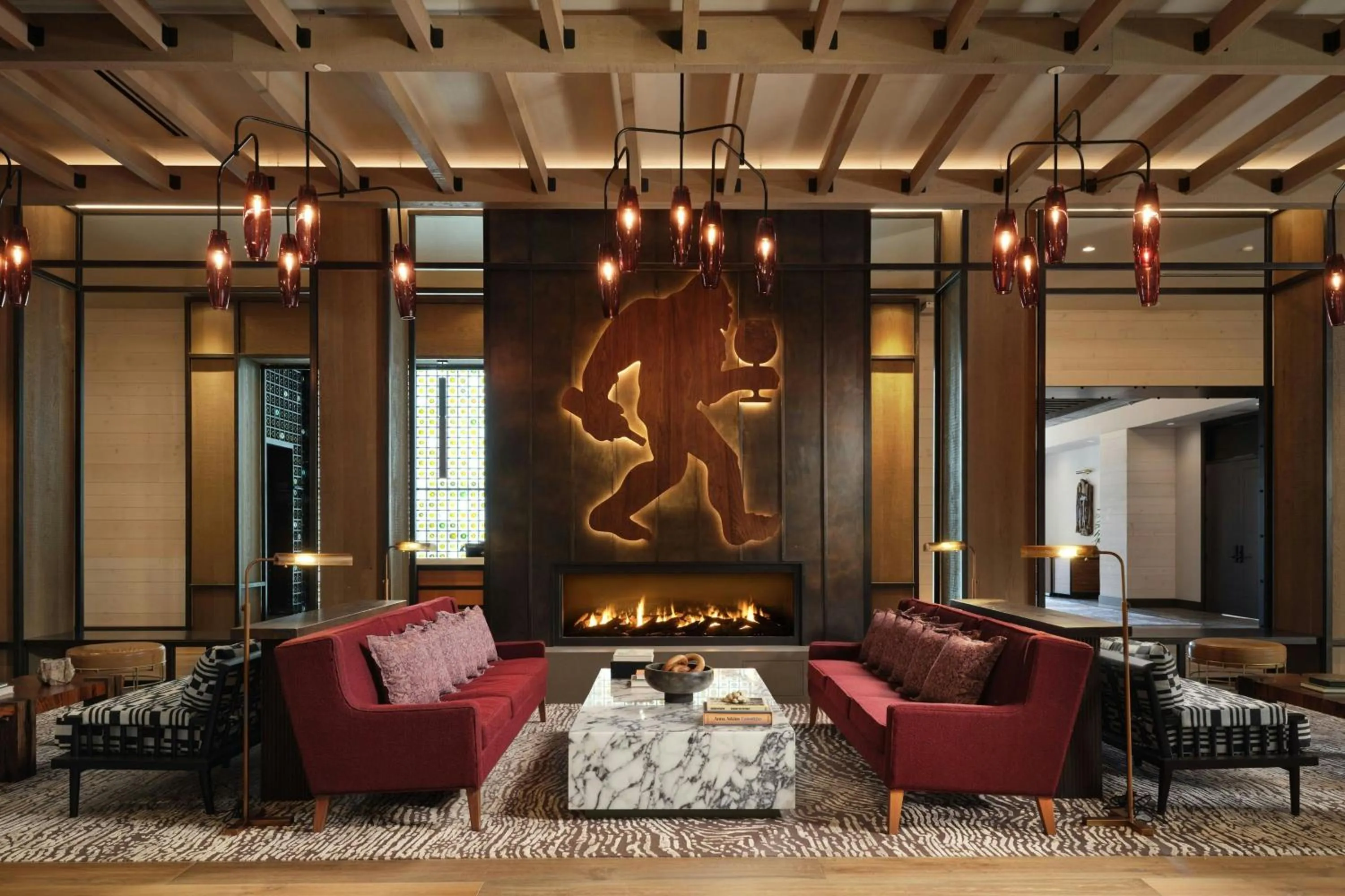 Lobby or reception in The SOMM Hotel & Spa, Autograph Collection