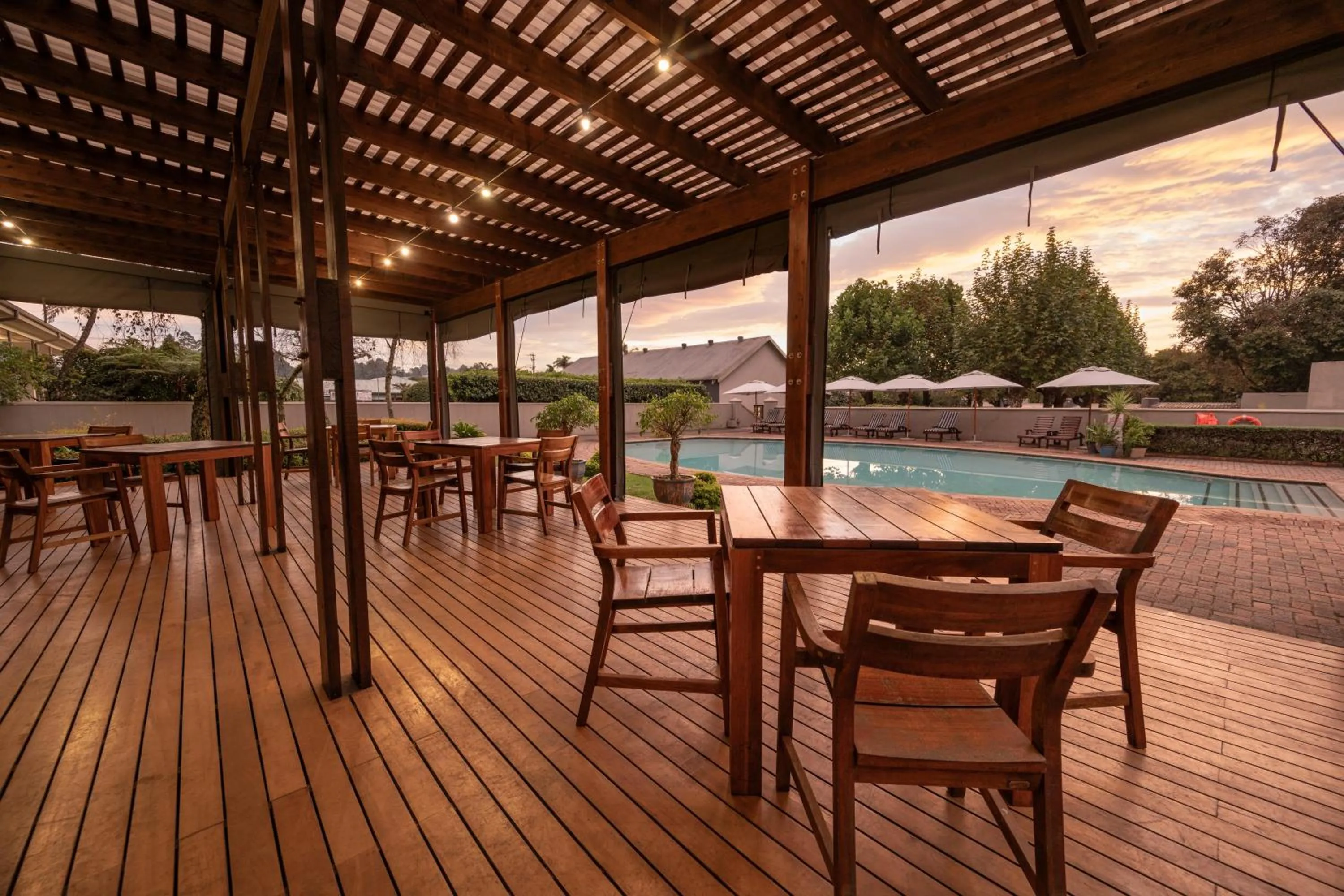 Swimming pool in Graskop Hotel