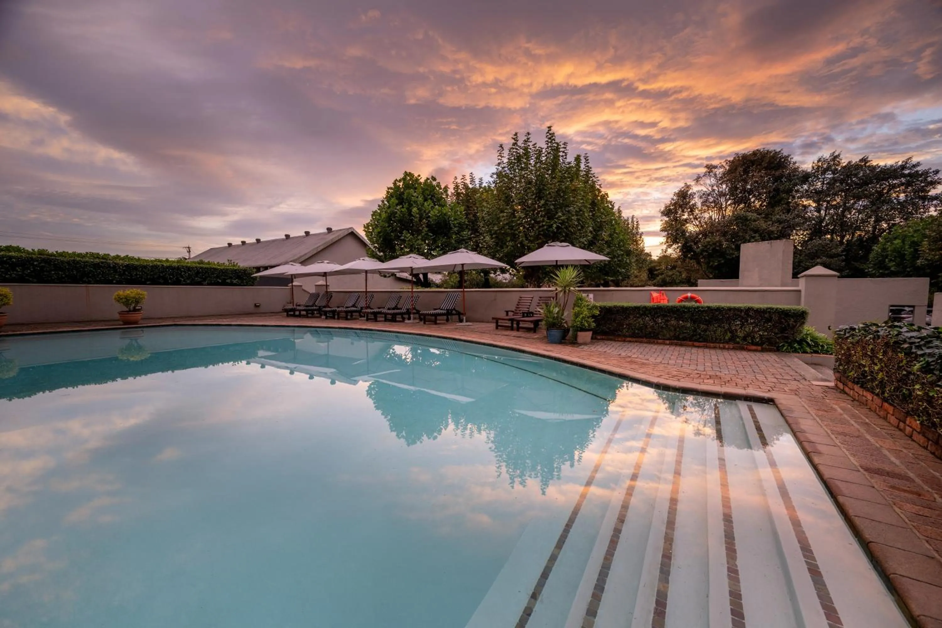 Swimming pool in Graskop Hotel
