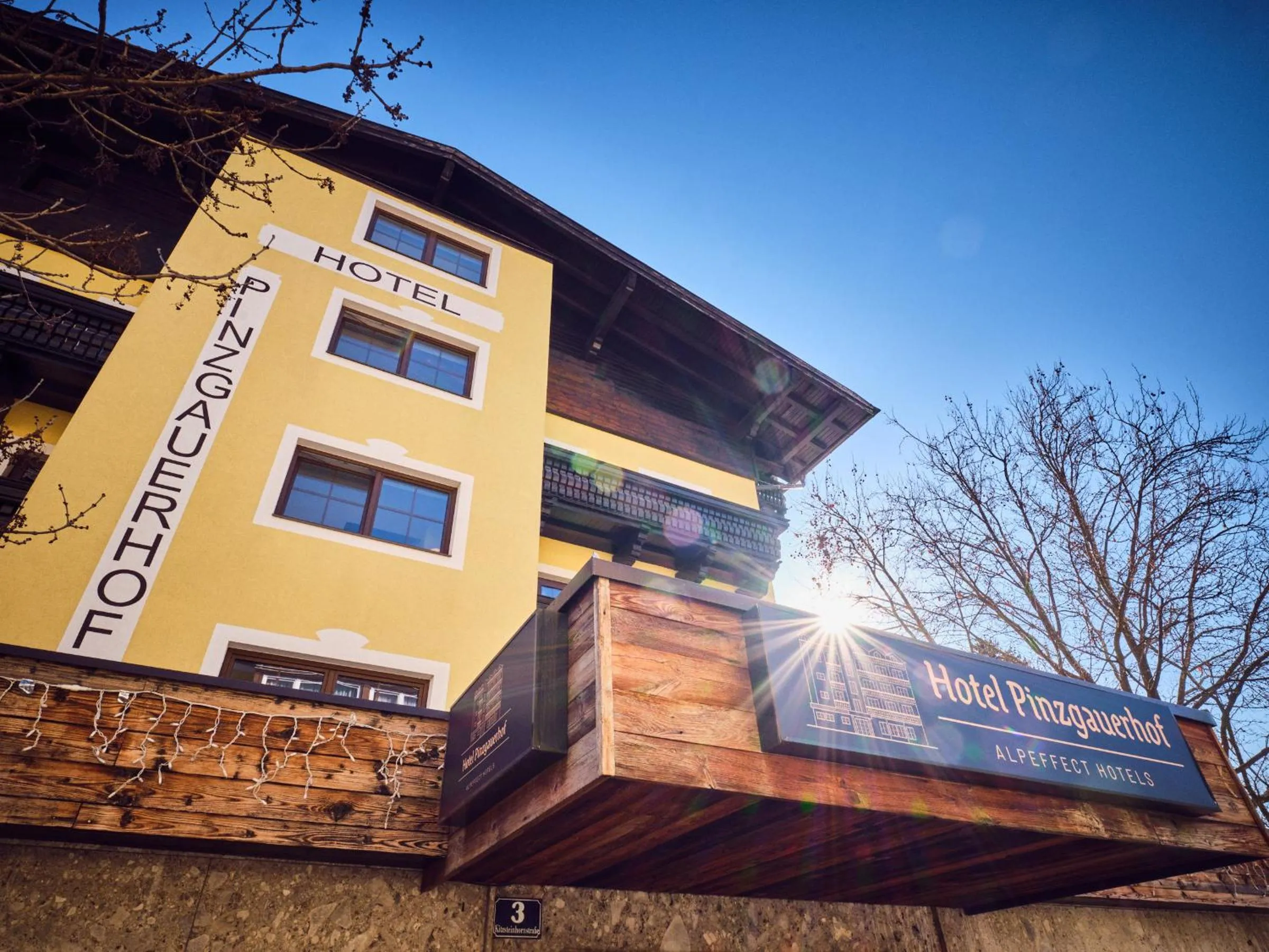 Property building in Hotel Pinzgauerhof by Alpeffect Hotels