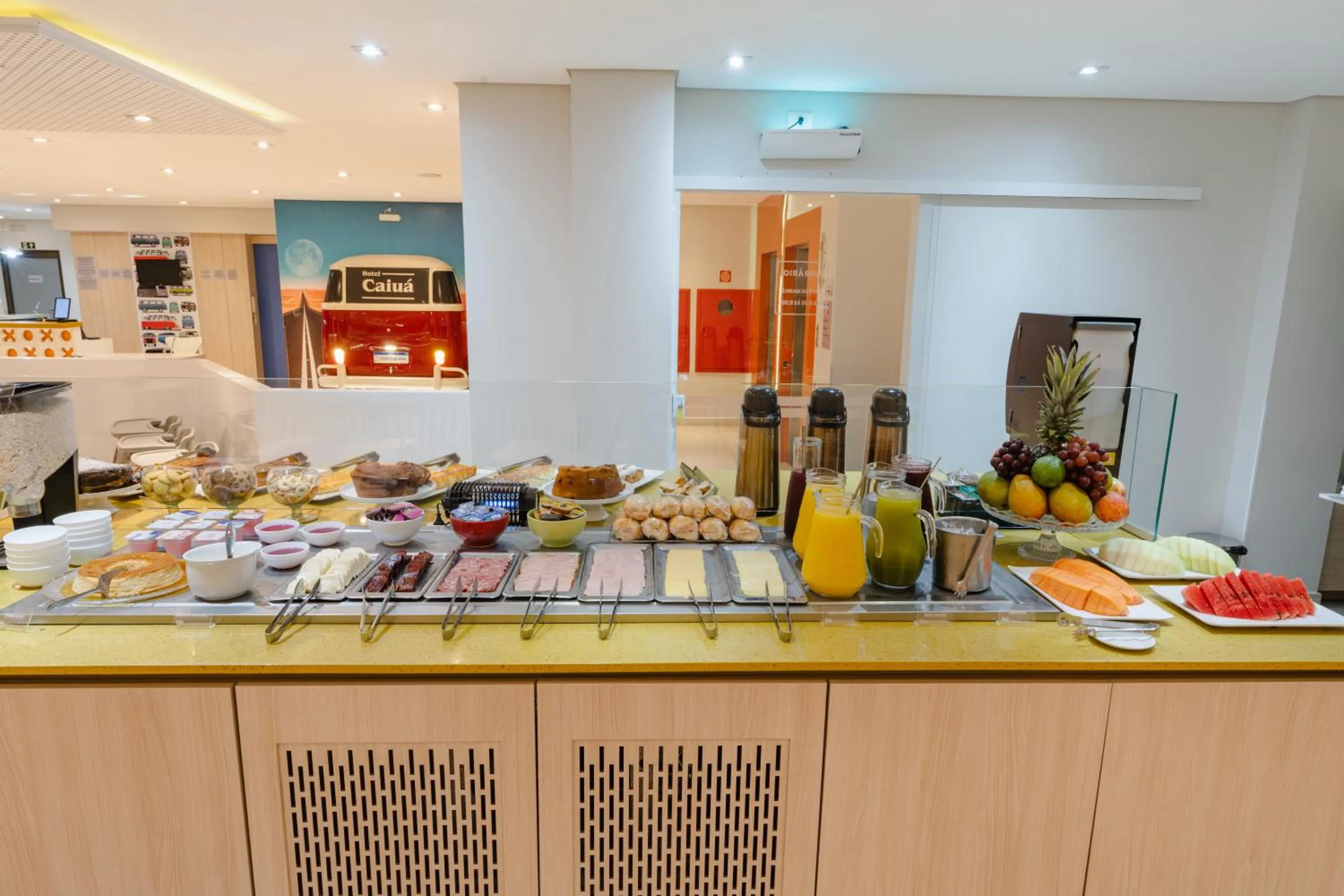 Breakfast in Hotel Caiuá Lago Umuarama