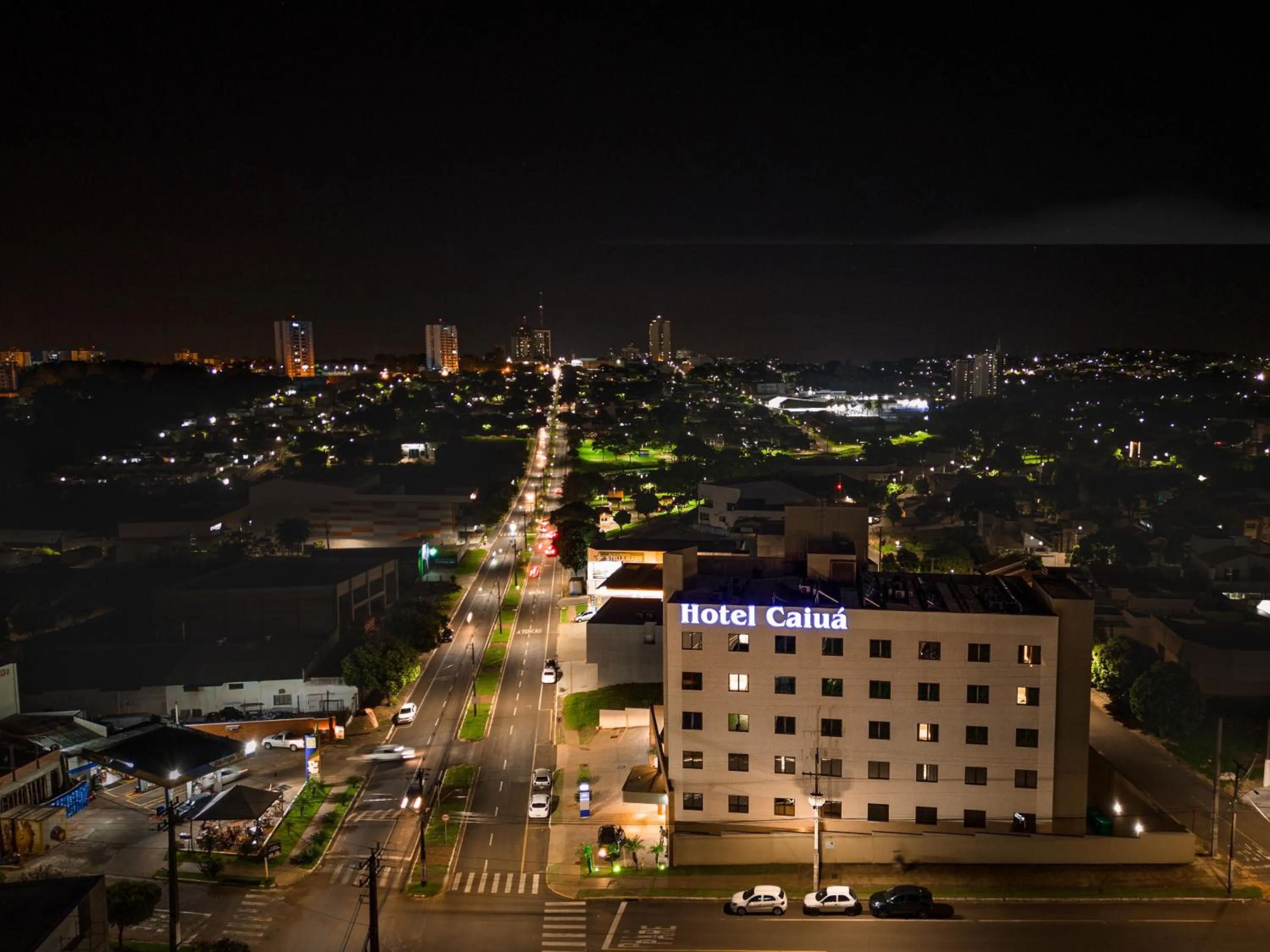 Property building in Hotel Caiuá Lago Umuarama