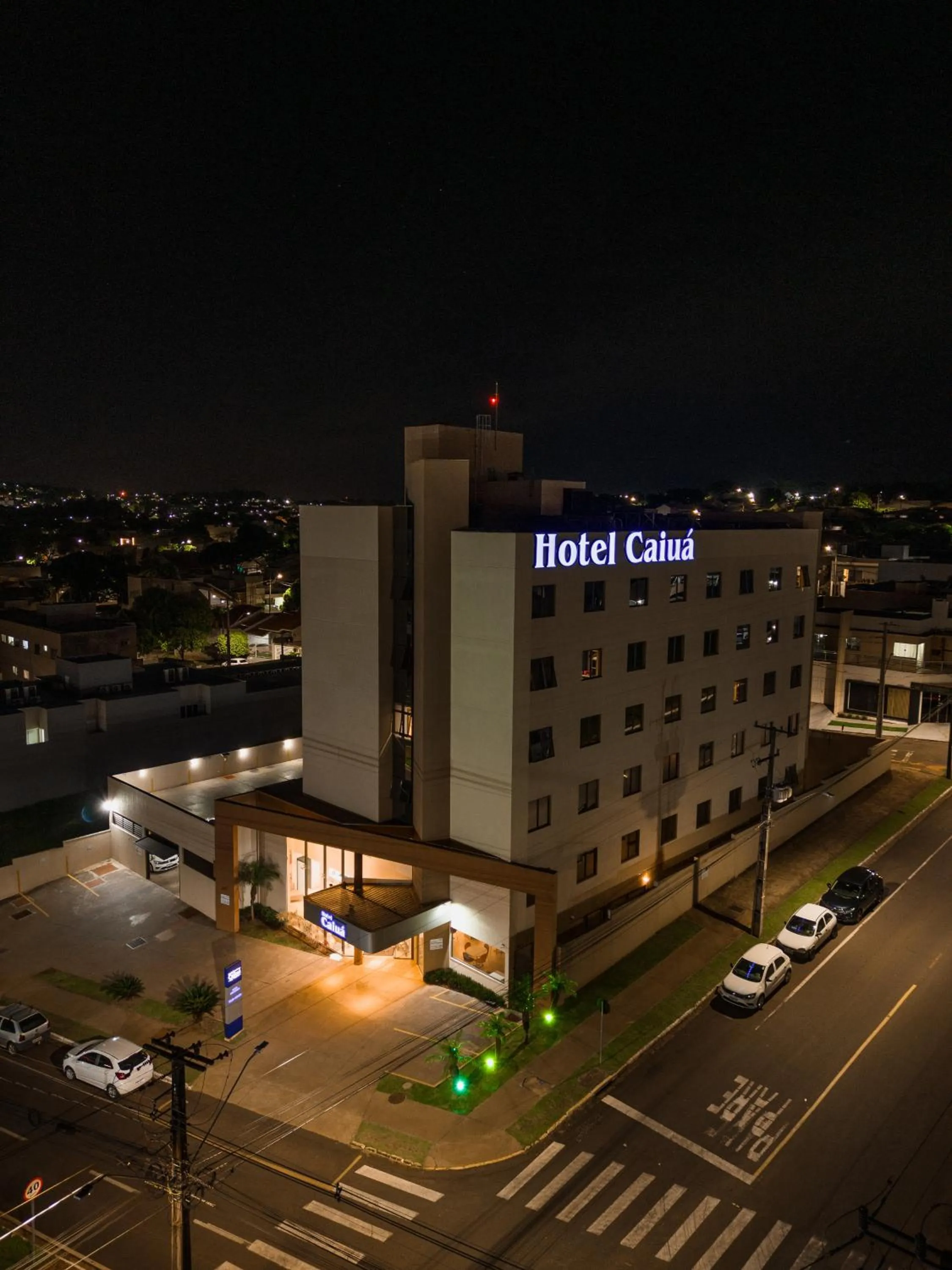 Property building in Hotel Caiuá Lago Umuarama