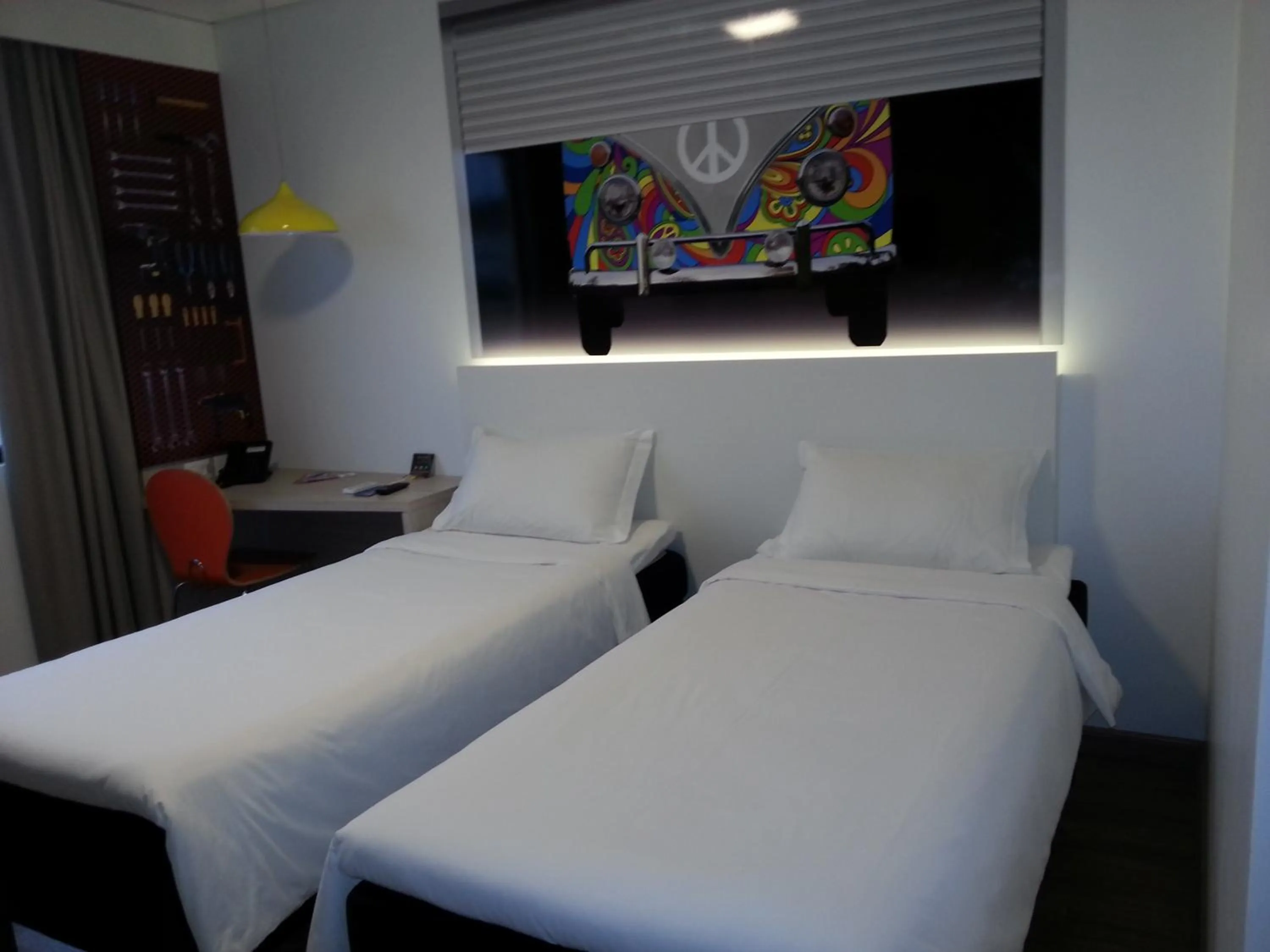 Bed in Hotel Caiuá Lago Umuarama